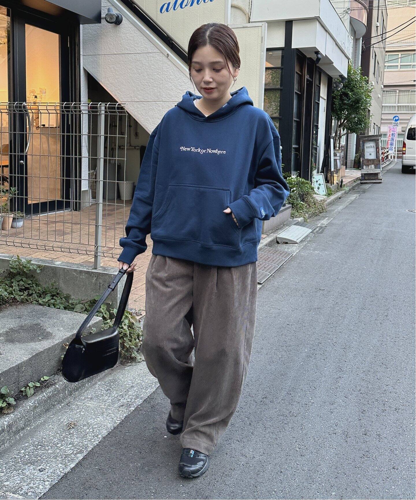 別注【NEWYORK OR NOWHERE 】BOXY SWEAT Exclusive（パーカー 