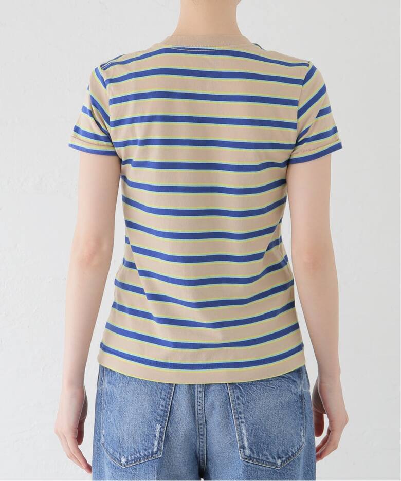 HOLIDAY/ホリデイ】 SUPER FINE BORDER S/S TSHIRT 24101107（Tシャツ 