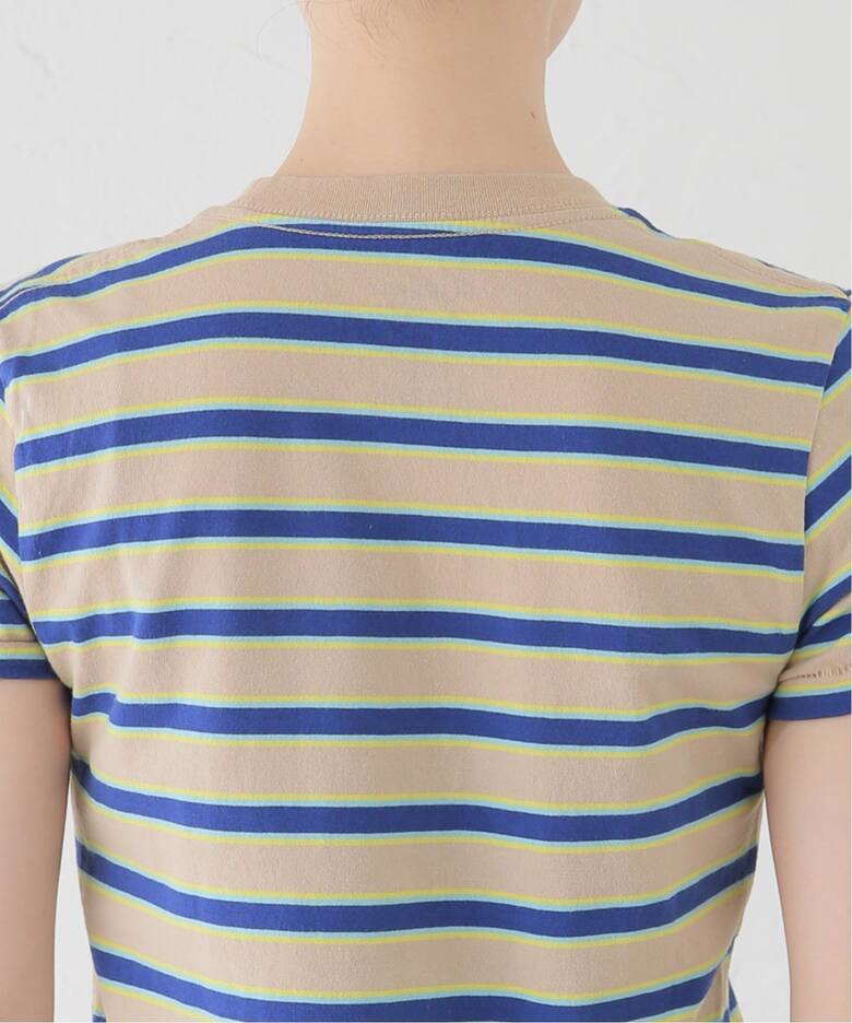 HOLIDAY/ホリデイ】 SUPER FINE BORDER S/S TSHIRT 24101107（Tシャツ 