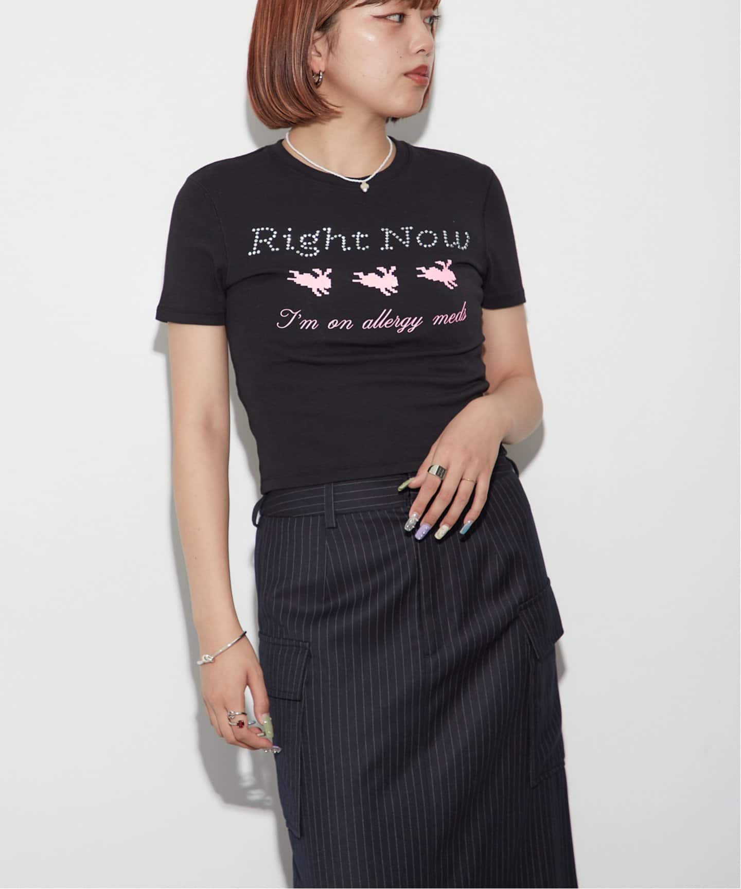 tシャツ ピクセルバニーロゴT レディース ピクセルバニーロゴT（Tシャツ／カットソー）｜Oriens JOURNAL