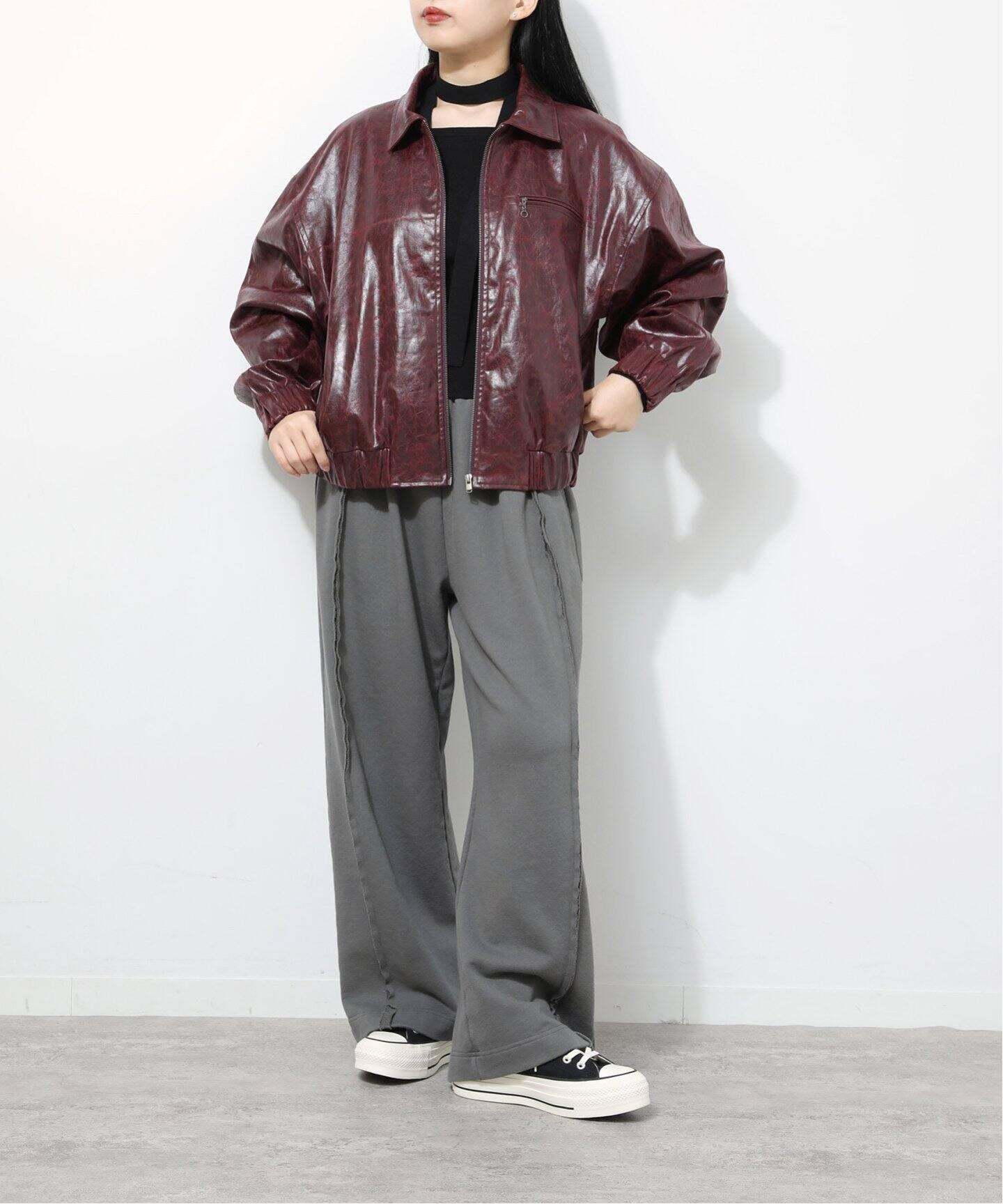 High Rise Wide Slacks / ハイライズワイドスラックス
