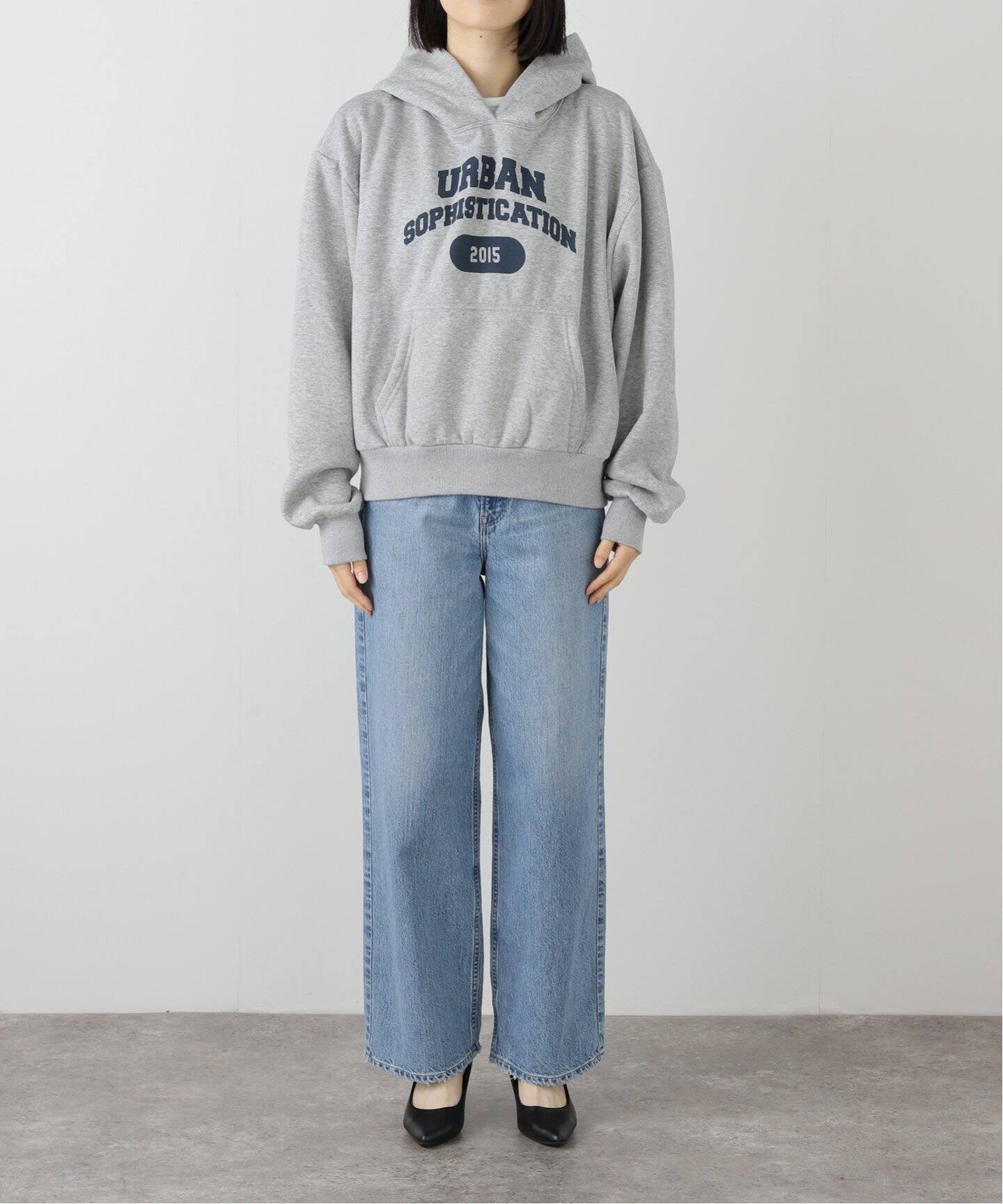 Urban Sophistication】 Devilish Collegue Hoodie 810123514991/5004 