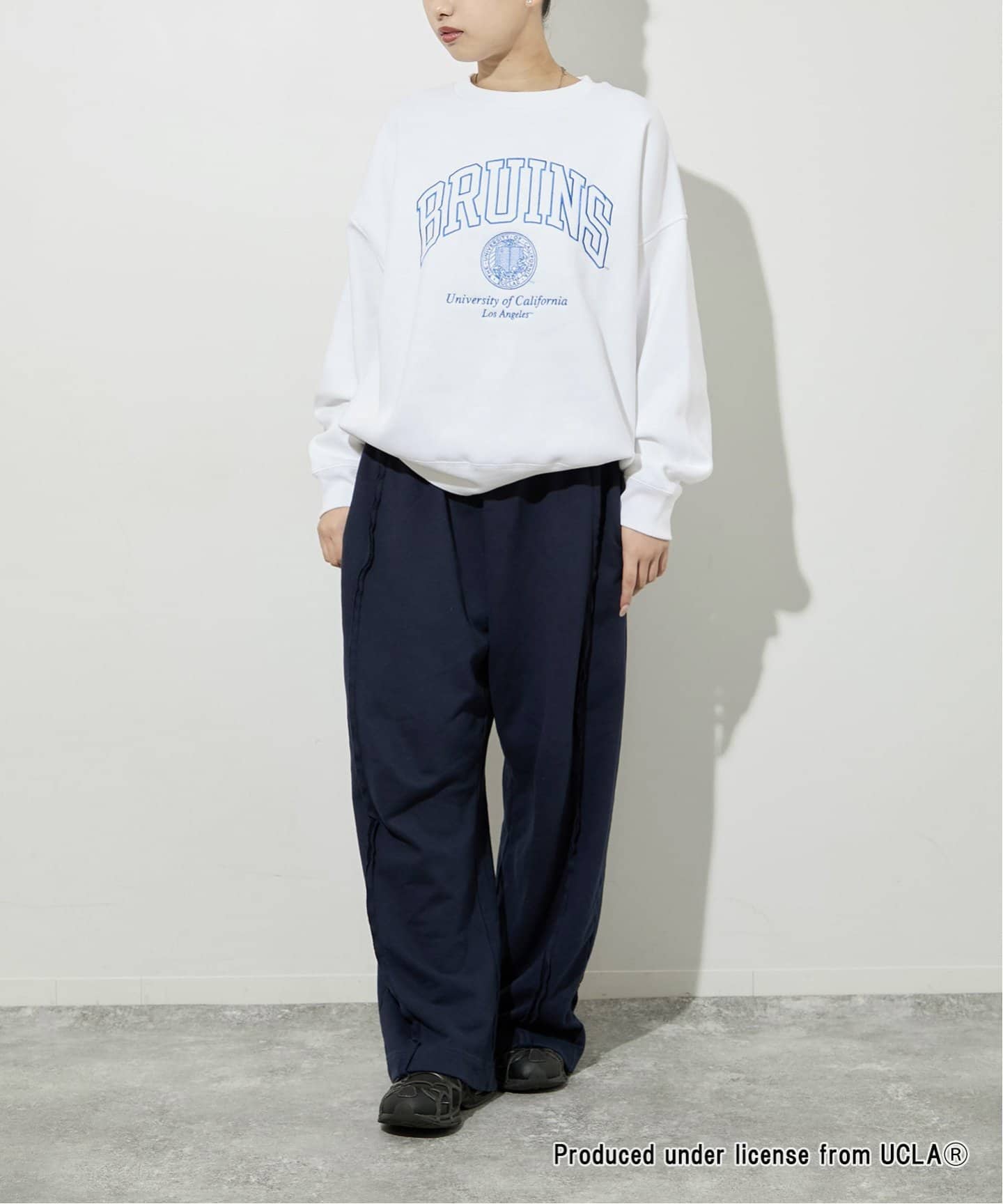 GOOD ROCK SPEED/グッドロックスピード】 UCLA sweatshirts：裏