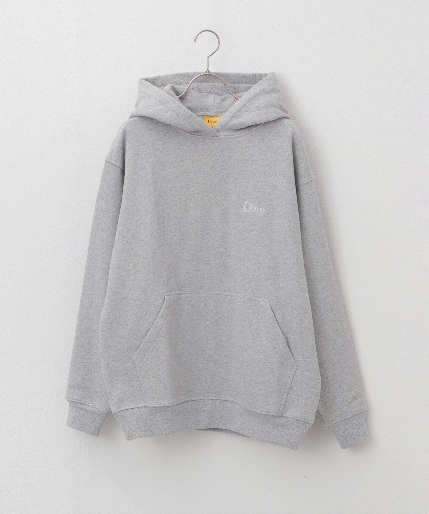 Dime/ダイム】 CLASSIC SMALL LOGO HOODIE：裏起毛パーカー（パーカー 