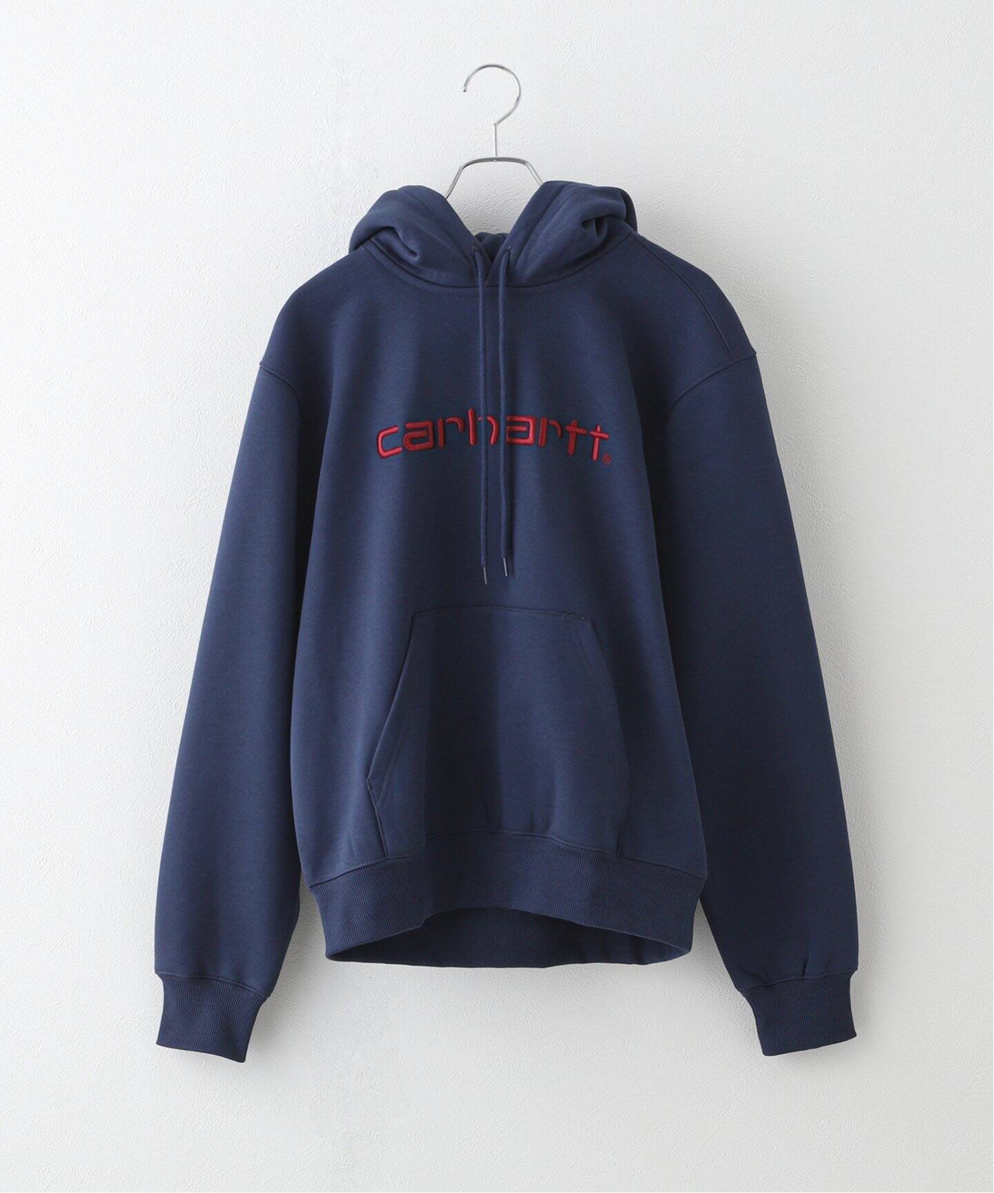 CARHARTT WIP】 HOODED CARHARTT SWEATSHIRT I030547 裏起毛パーカー 