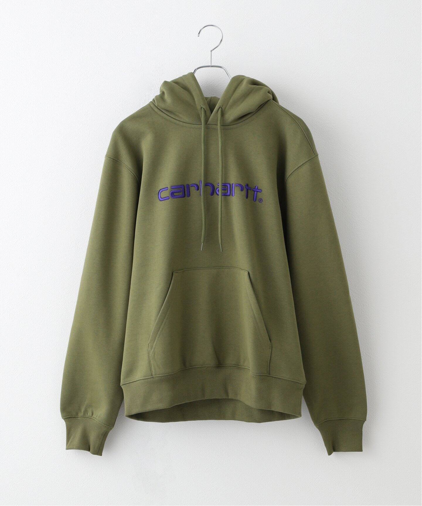 CARHARTT WIP】 HOODED CARHARTT SWEATSHIRT I030547 裏起毛パーカー 