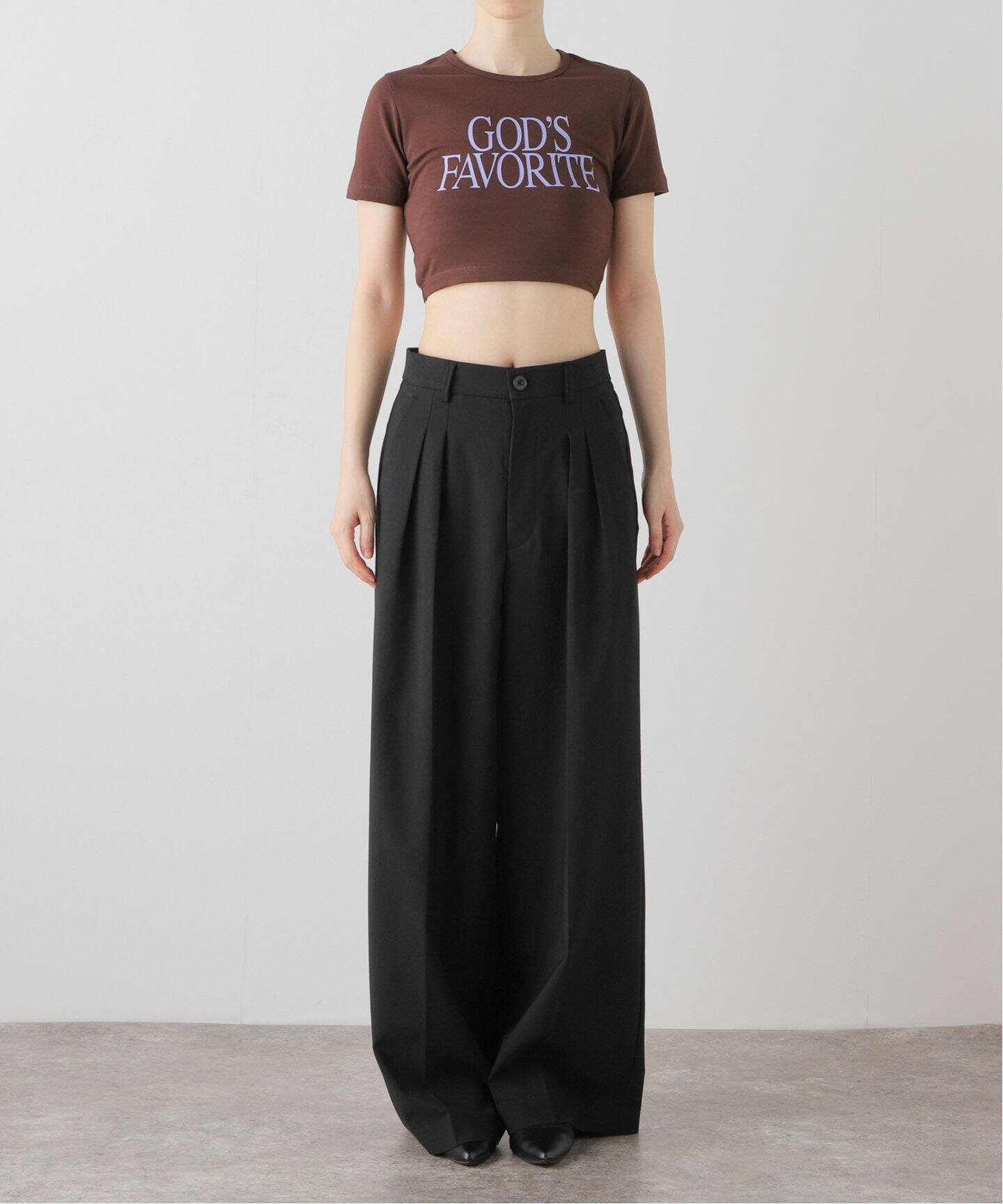 Praying/プレイング】Gods Favorite Crop Tee：Tシャツ（Tシャツ  