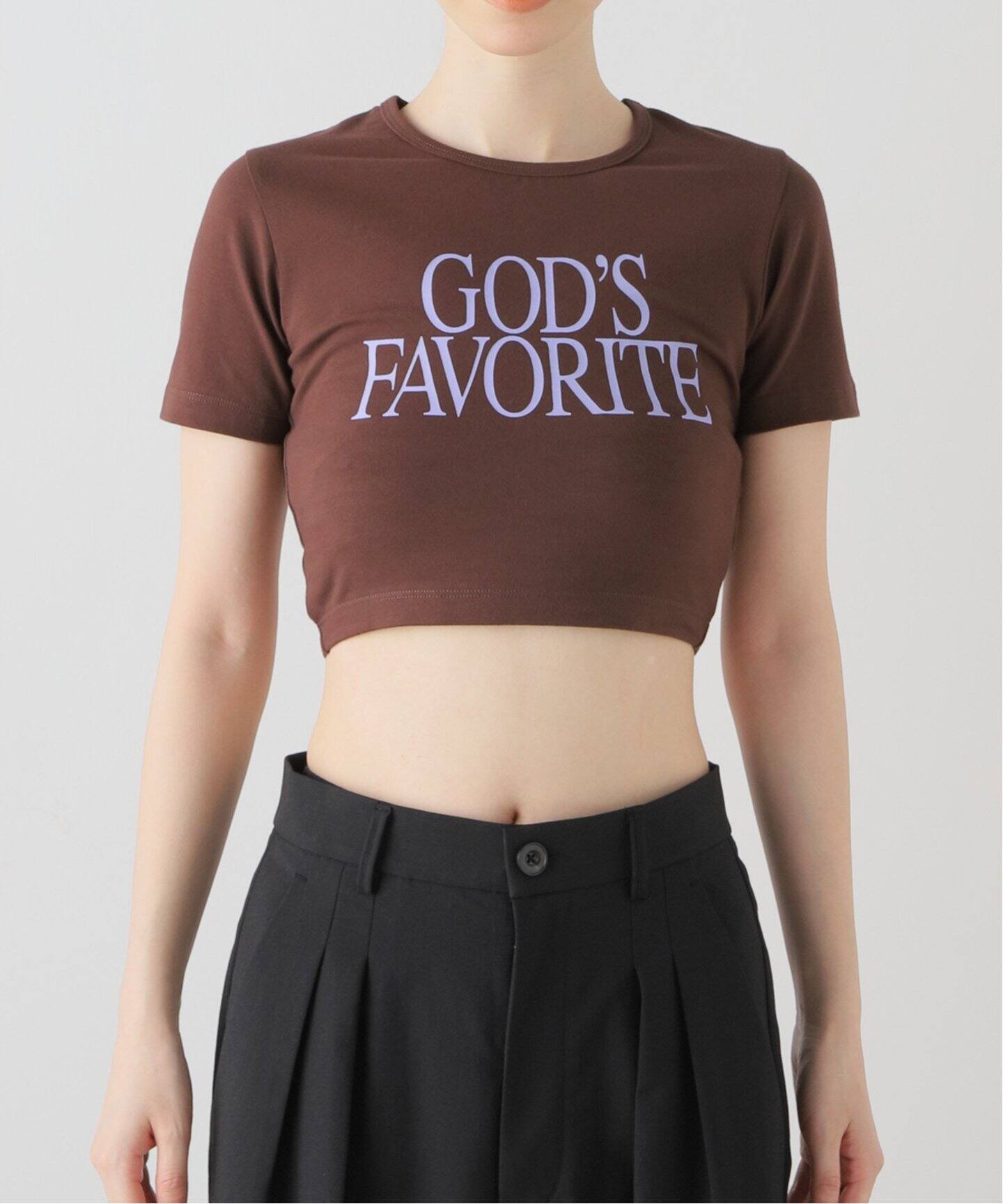 Praying/プレイング】Gods Favorite Crop Tee：Tシャツ（Tシャツ  
