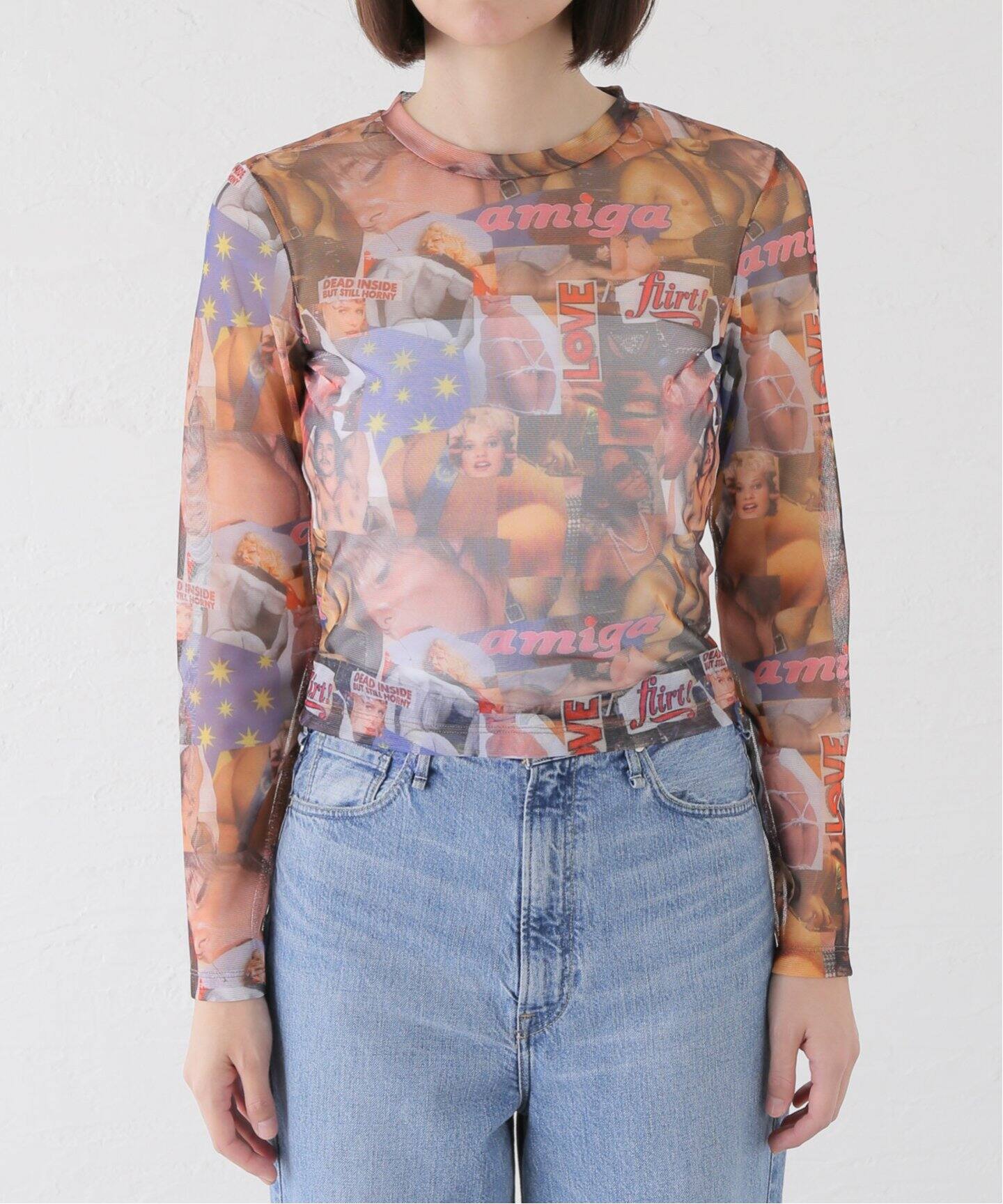 Carne Bollente/カルネボレンテ】 Moans Mixtape AW24LT0 202（Tシャツ 