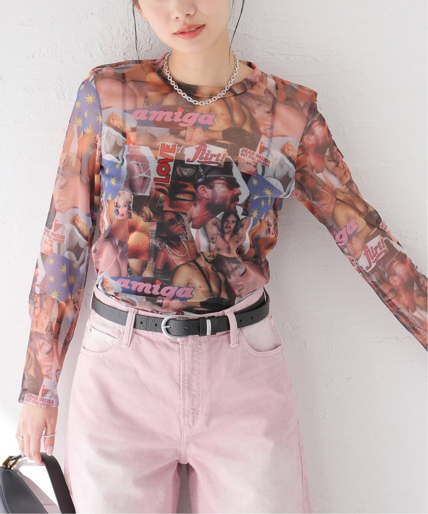 Carne Bollente/カルネボレンテ】 Moans Mixtape AW24LT0 202（Tシャツ 