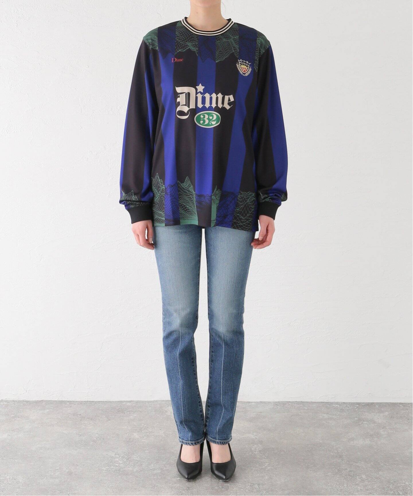 Dime/ダイム】STRIKER JERSEY：ジャージ（Tシャツ／カットソー 