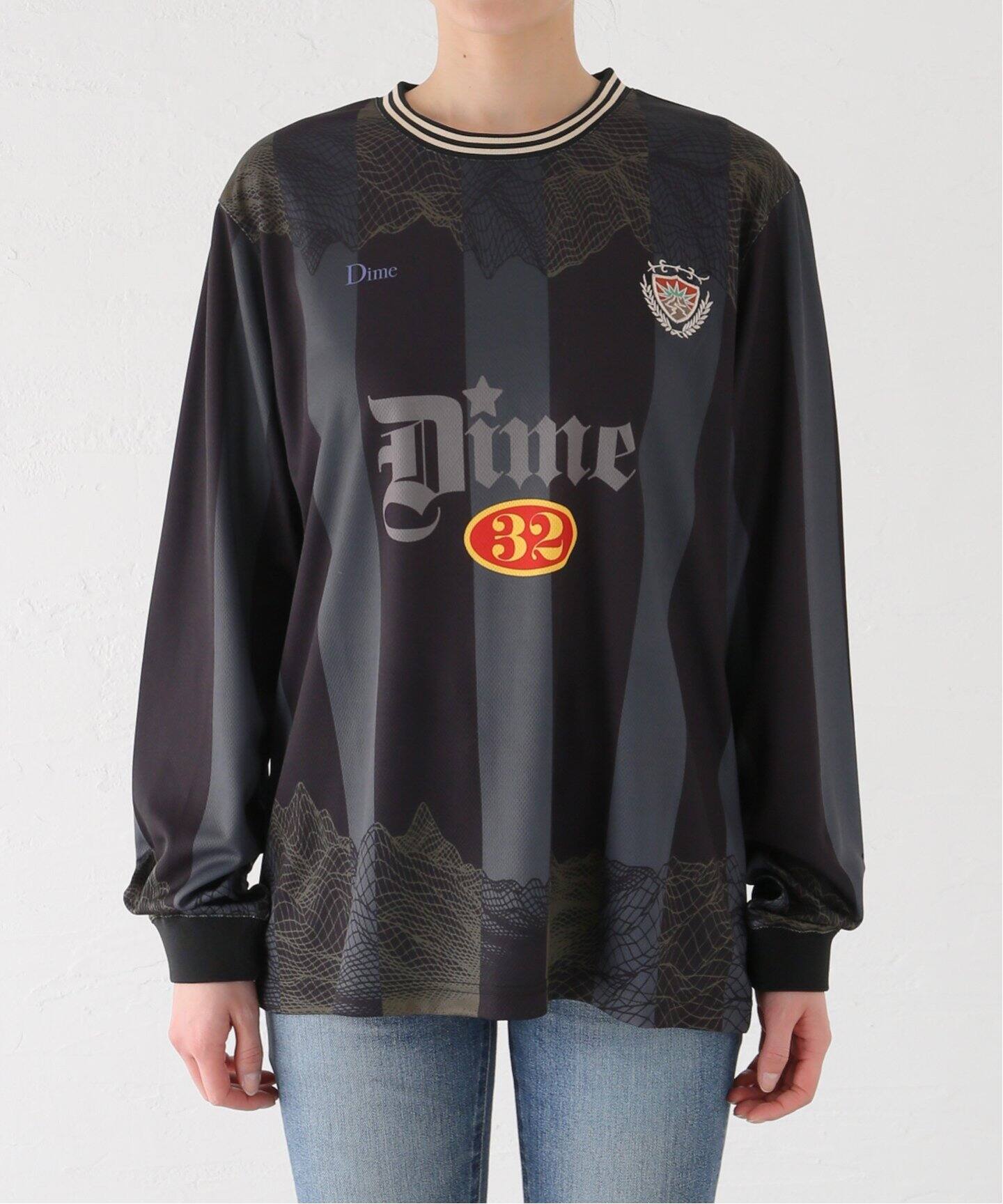 Dime/ダイム】STRIKER JERSEY：ジャージ（Tシャツ／カットソー 