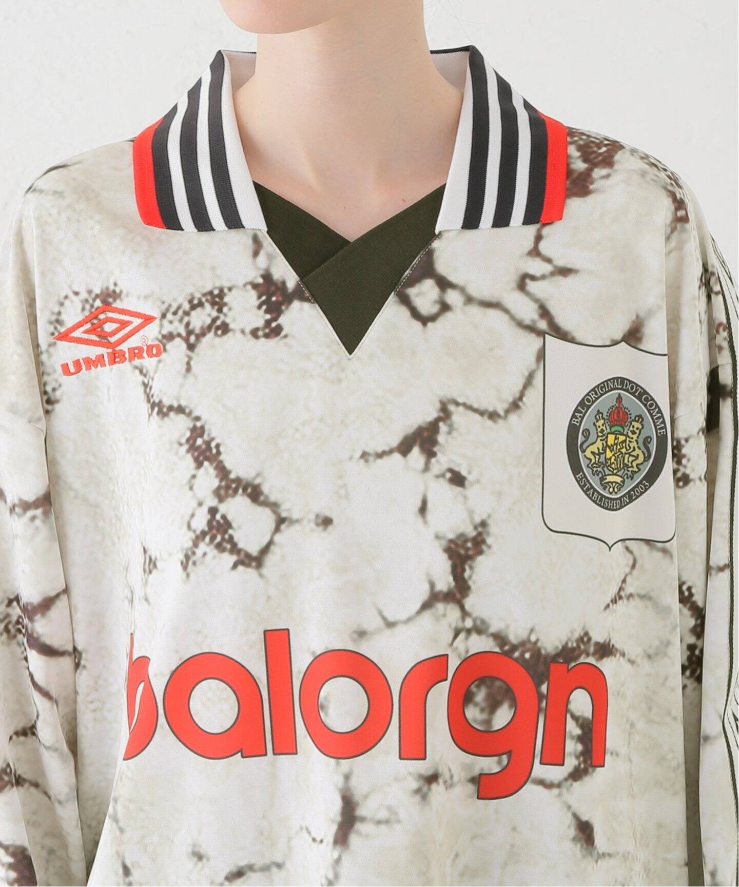 BAL×UMBRO】 LS SOCCER JERSEY：ロンT（Tシャツ／カットソー）｜Oriens  