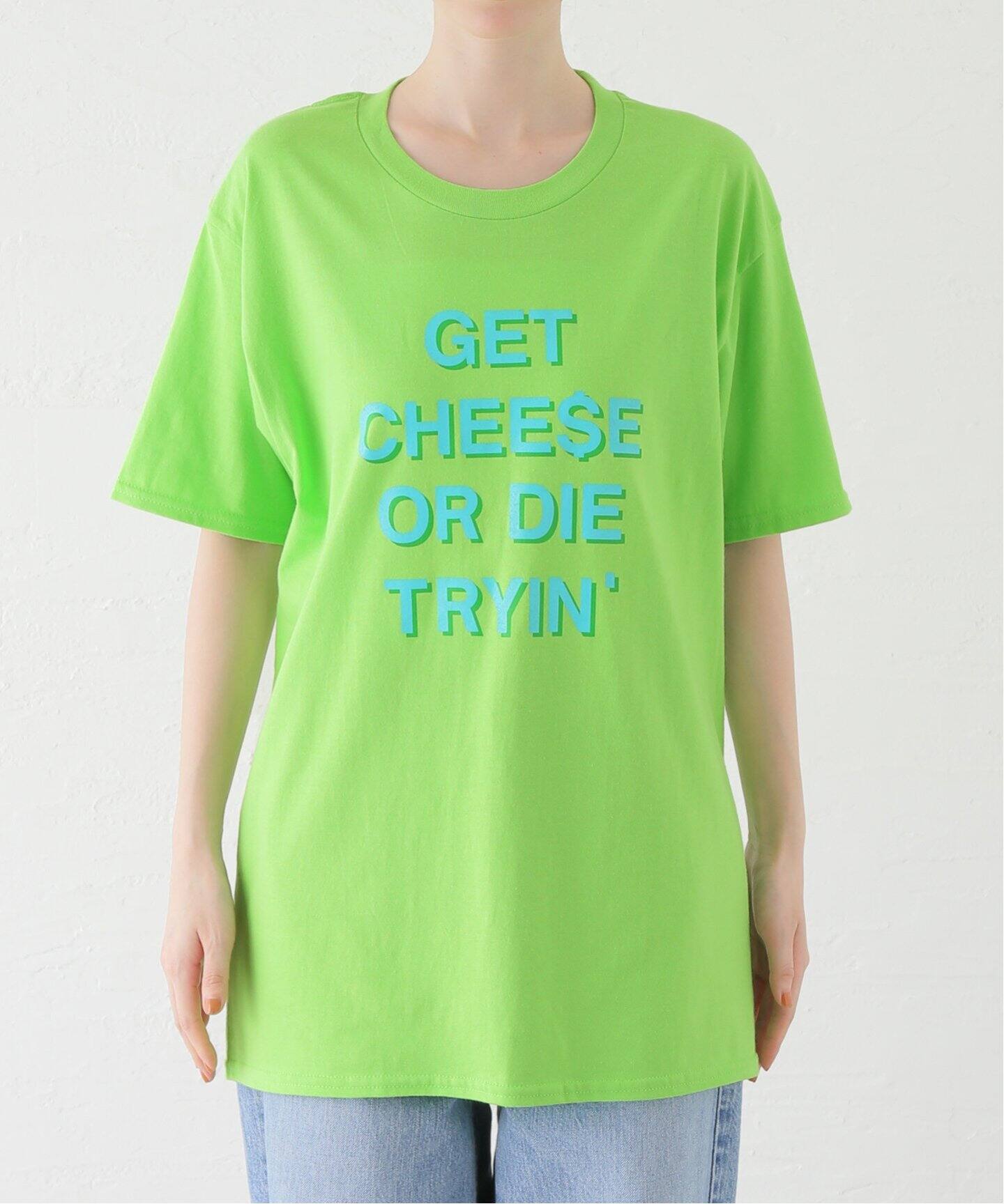 SON OF THE CHEESE / サノバチーズ】 GET CHEE$E OR DIE TRY：Tシャツ 