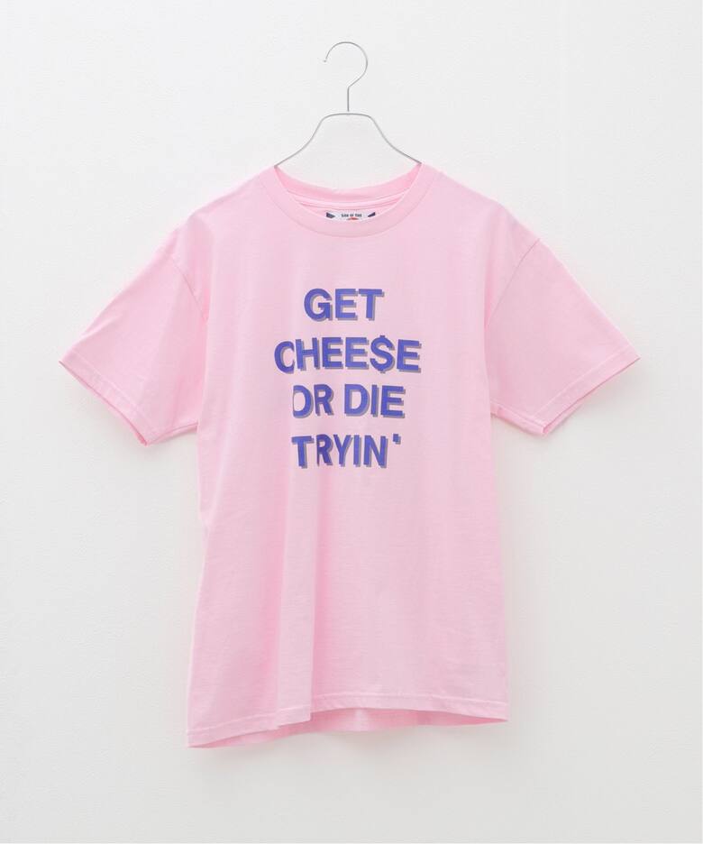 SON OF THE CHEESE / サノバチーズ】 GET CHEE$E OR DIE TRY：Tシャツ 