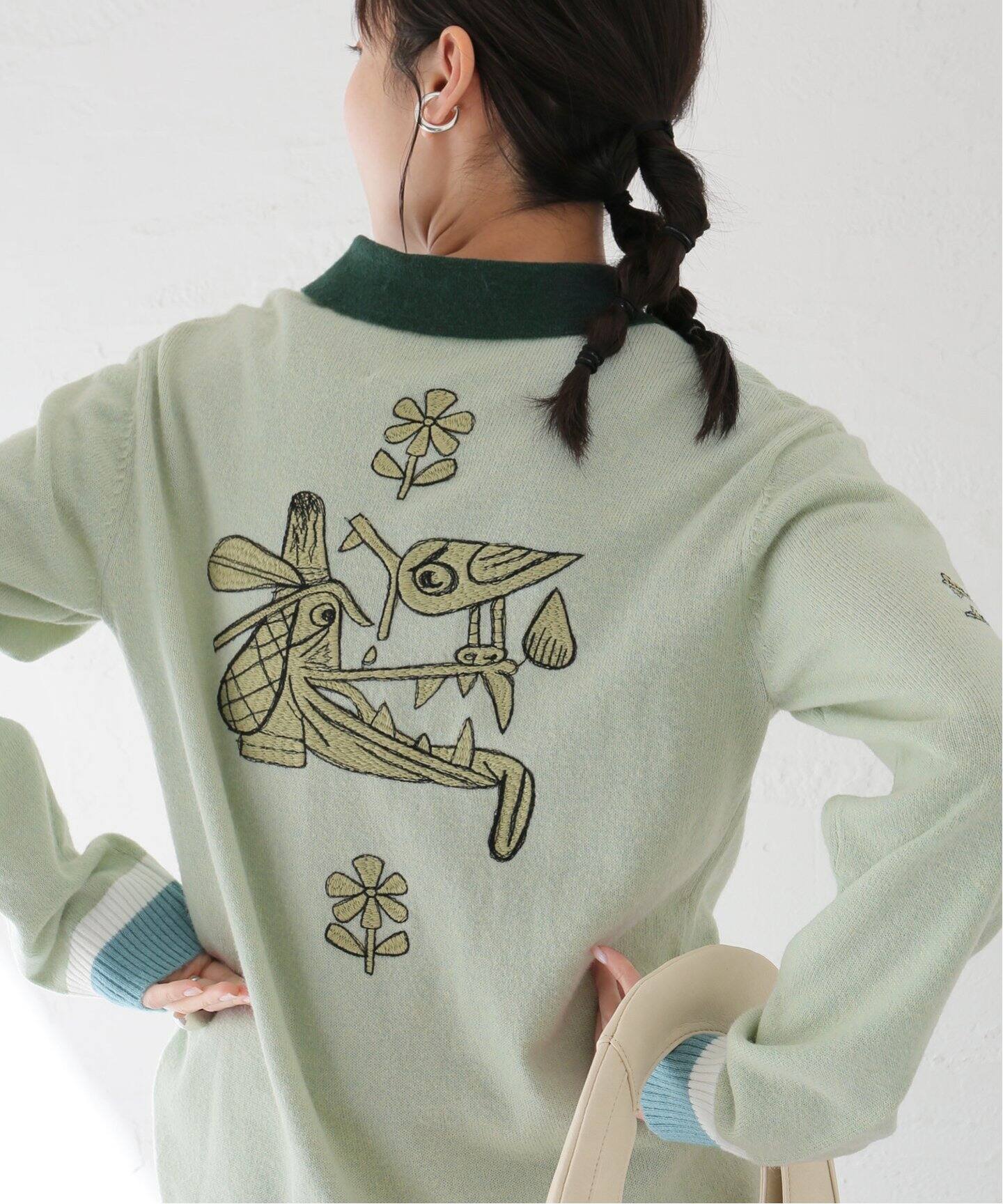 BRAIN DEAD/ブレインデッド】 LEX HALF ZIP SWEATER BDF24O1 2003934 
