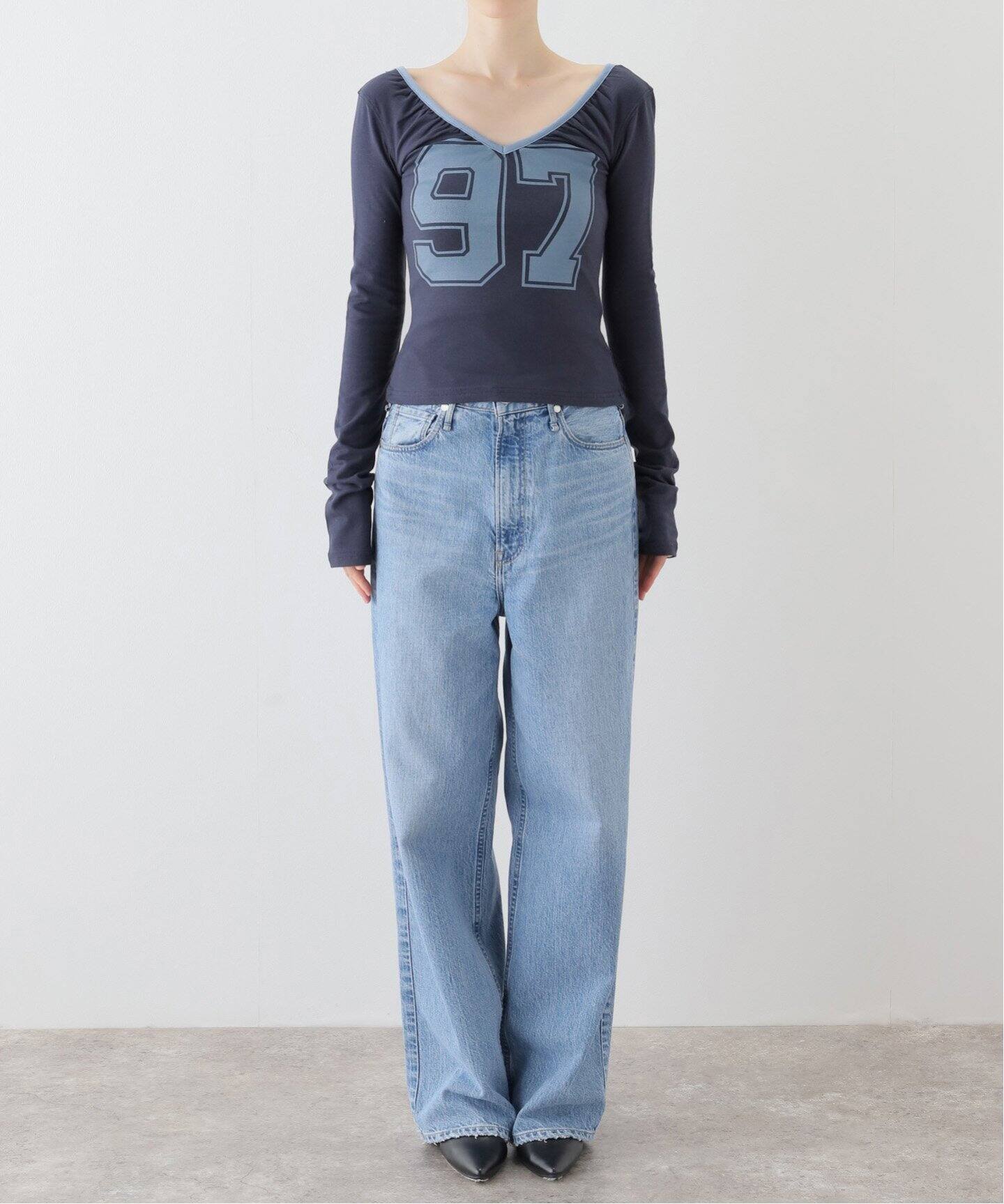 SCULPTOR/スカルプター】Scoop Back Strap Top SL006497BW（T