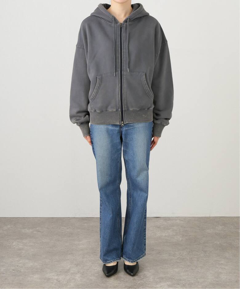 SCULPTOR/スカルプター】Bad Seed Washed Hoodie Zip Up SL00651 3BW 