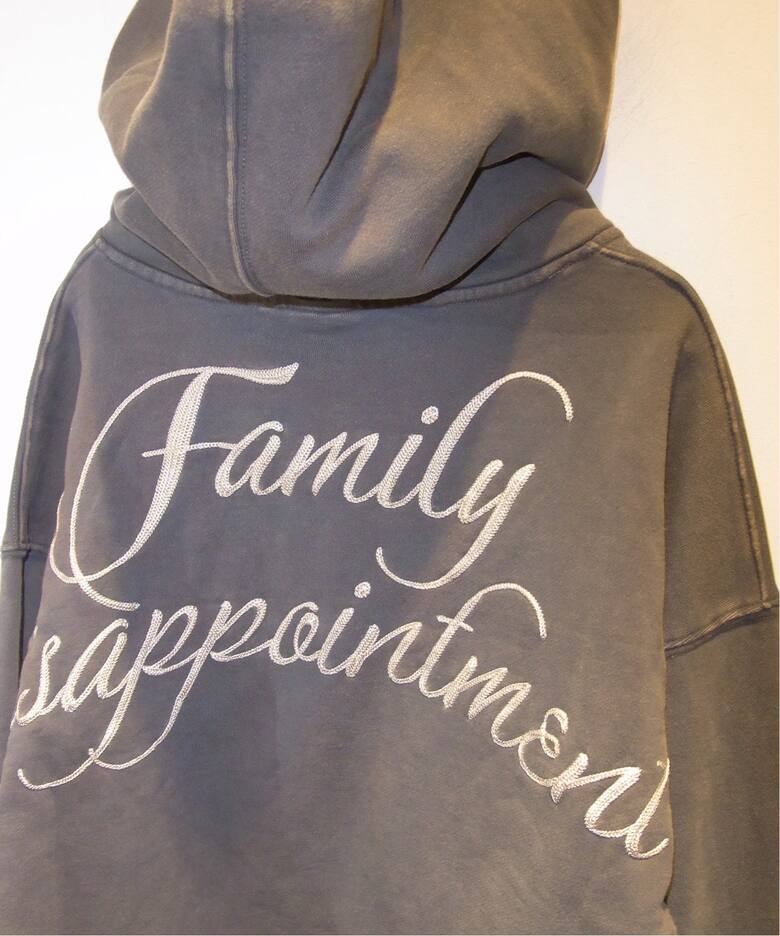 SCULPTOR/スカルプター】Bad Seed Washed Hoodie Zip Up SL00651 3BW  