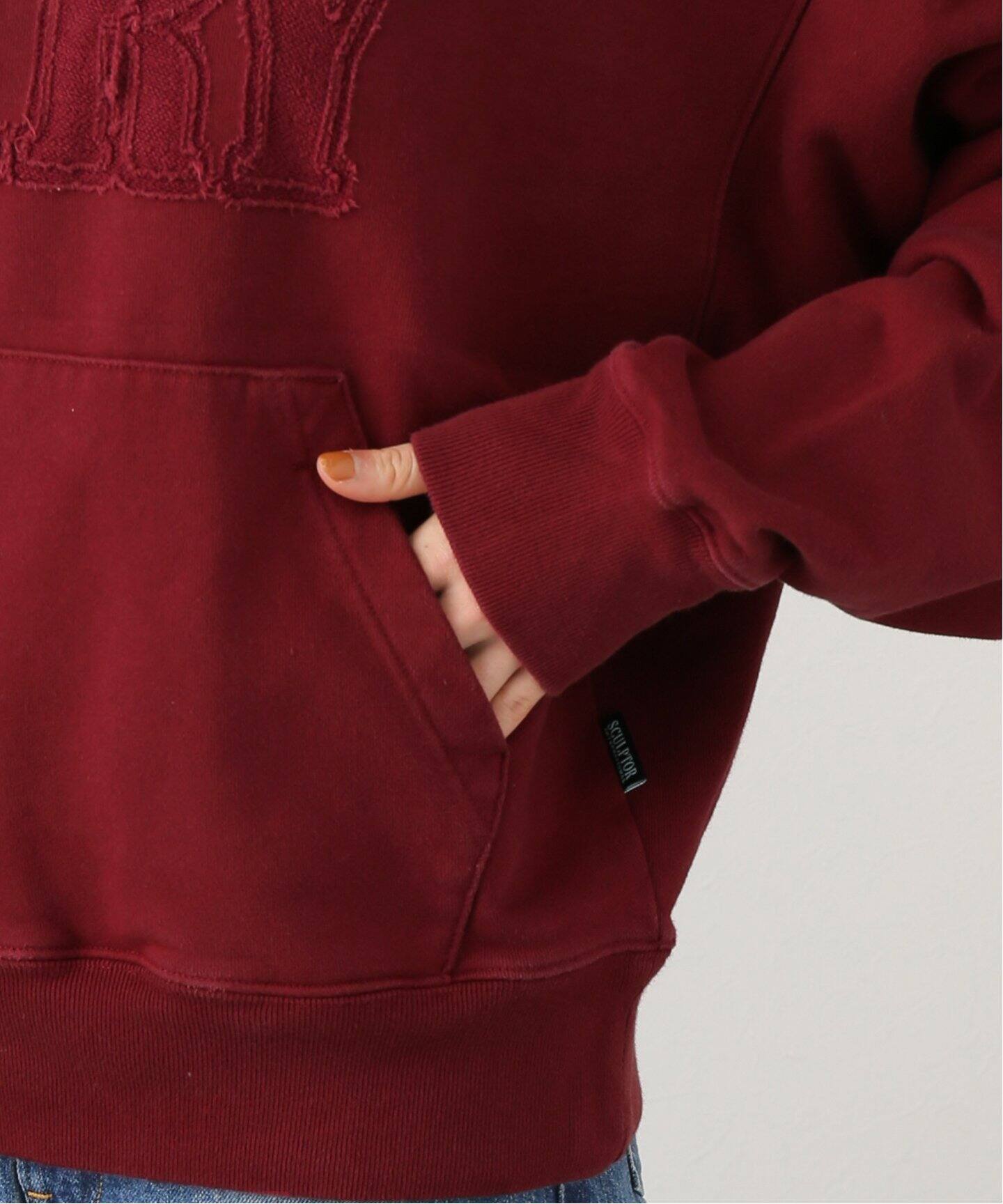 SCULPTOR/スカルプター】 Mary Acid Peel Hoodie SL006476BW（パーカー 