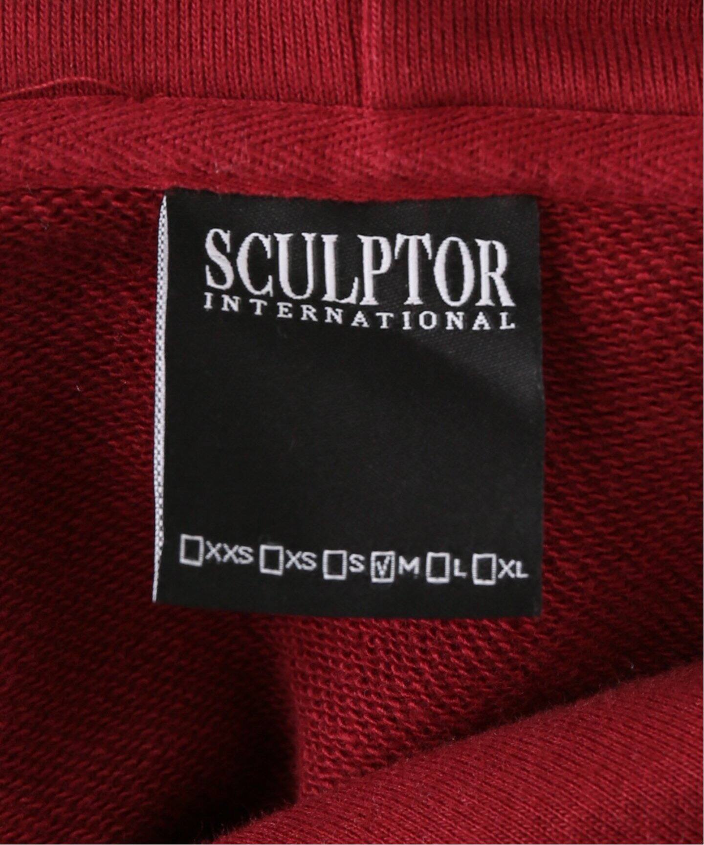 SCULPTOR/スカルプター】 Mary Acid Peel Hoodie SL006476BW（パーカー