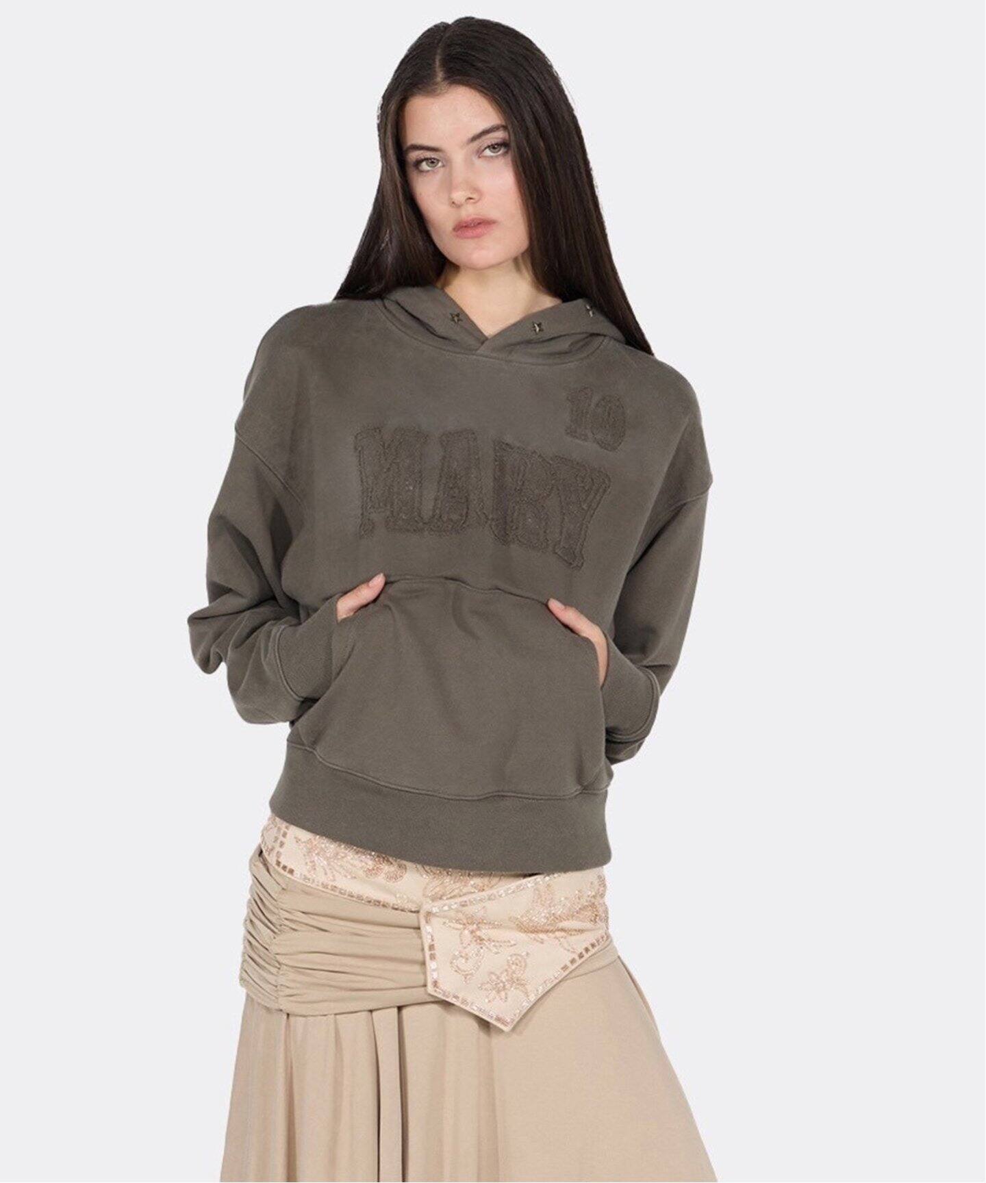 SCULPTOR/スカルプター】 Mary Acid Peel Hoodie SL006476BW（パーカー  