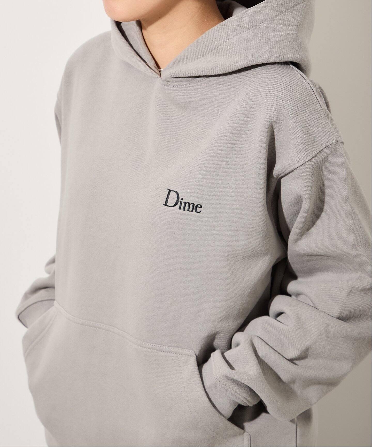 Dime/ダイム】 CLASSIC SMALL LOGO HOODIE：裏起毛 パーカー（パーカー  