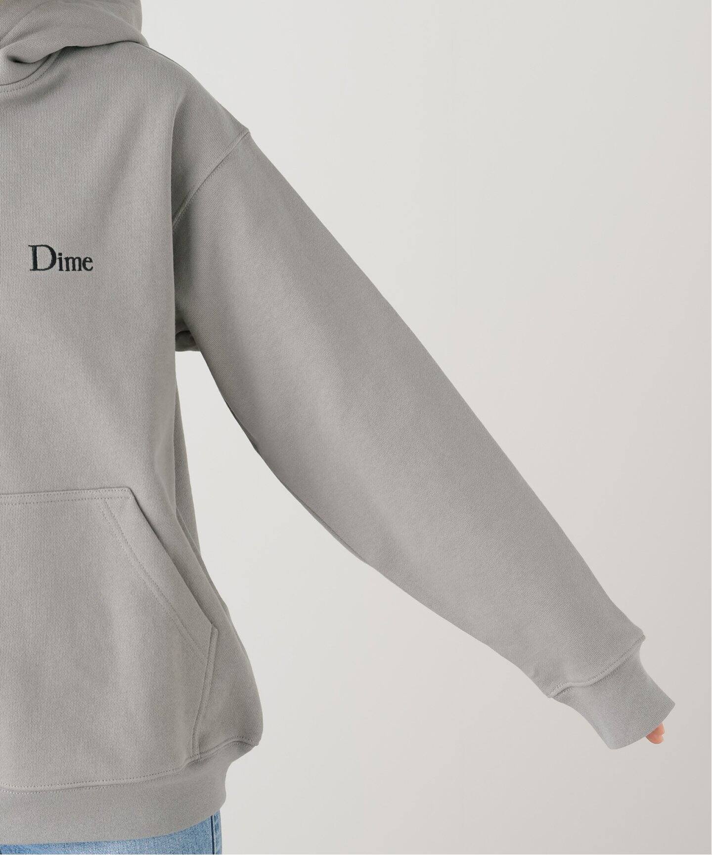 Dime/ダイム】 CLASSIC SMALL LOGO HOODIE：裏起毛 パーカー（パーカー 