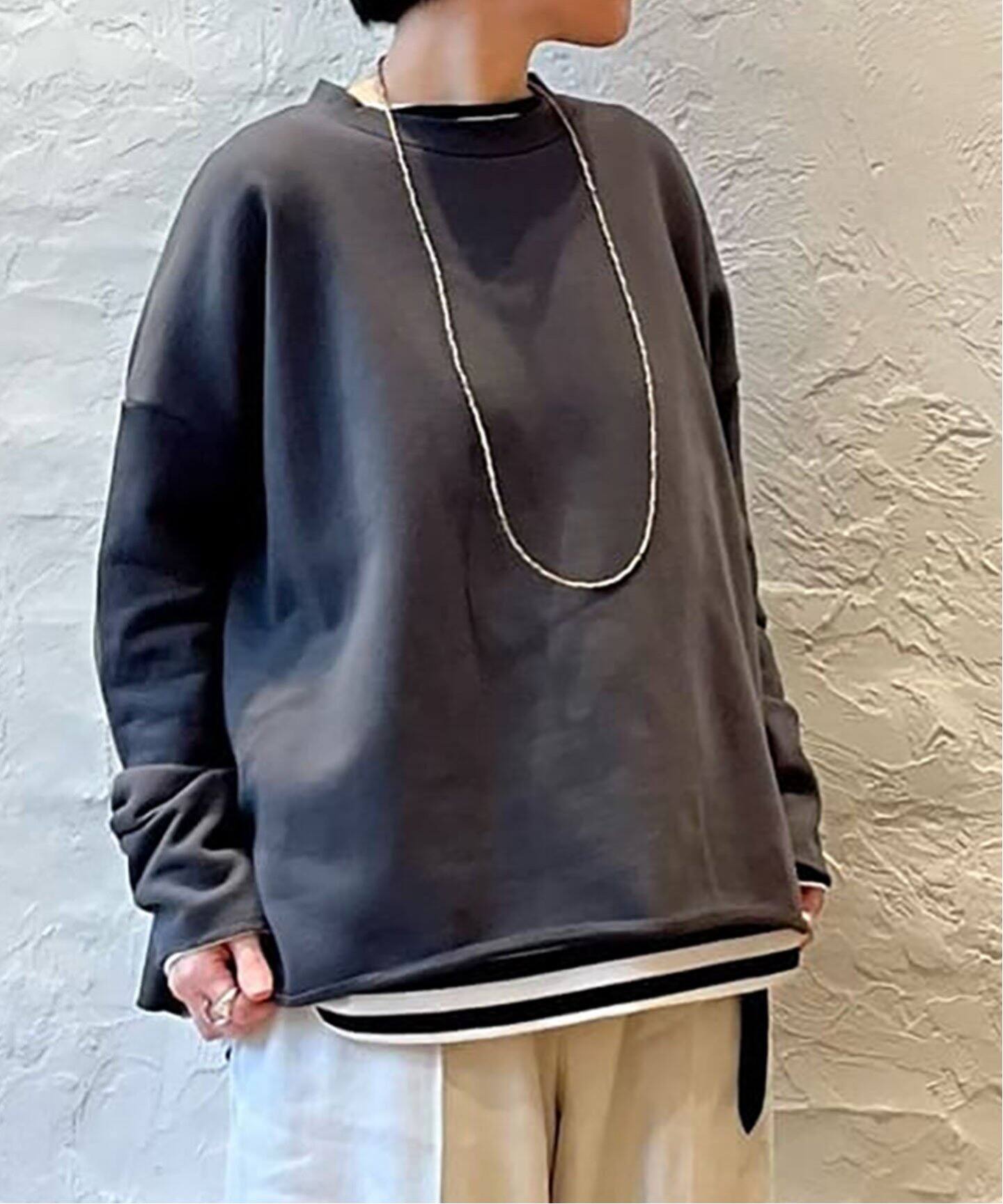ウラケ ワイドプルオーバー（スウェット）｜journal standard luxe 