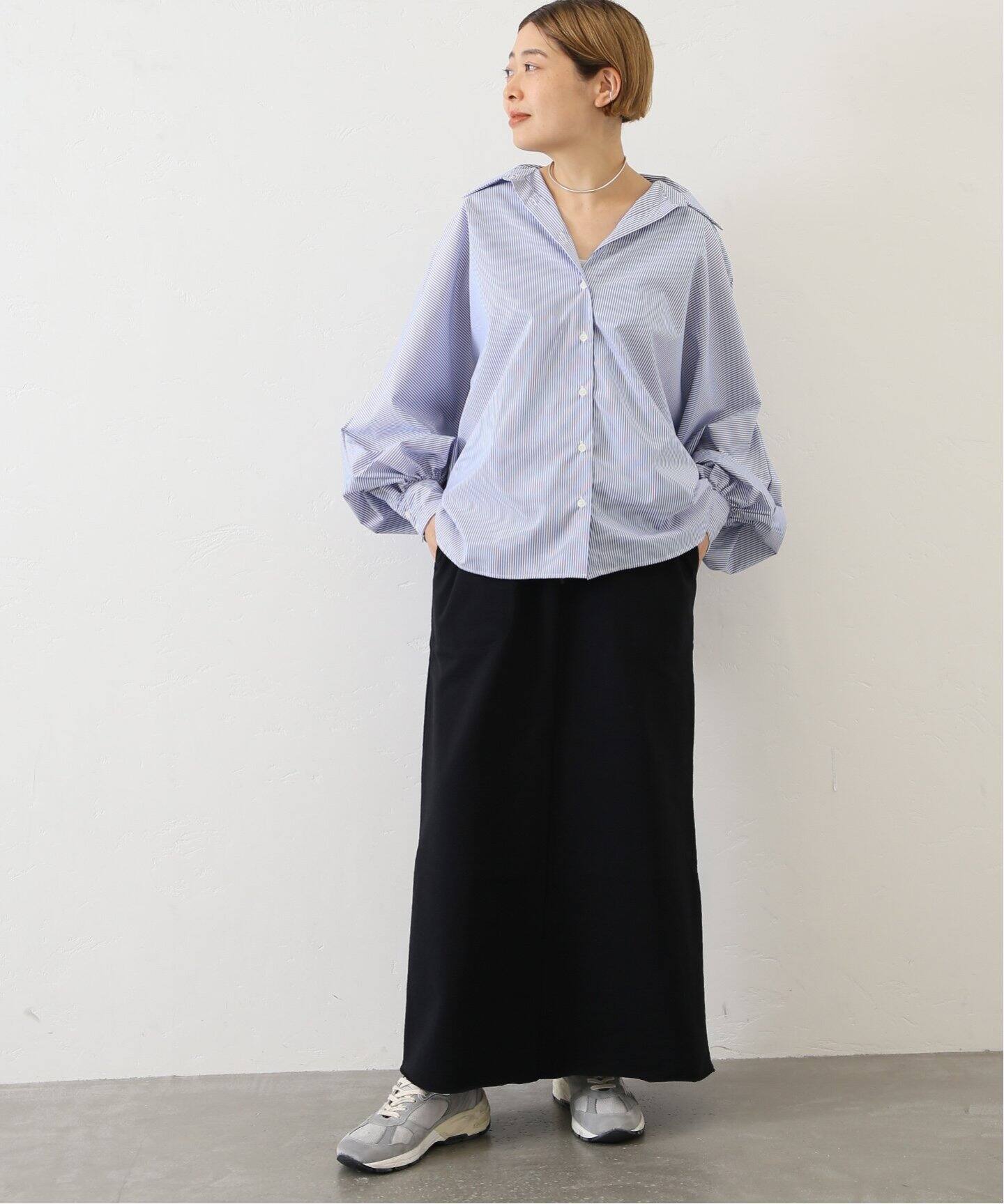 予約》ロージャージー スカート（ロング・マキシ丈スカート）｜journal  