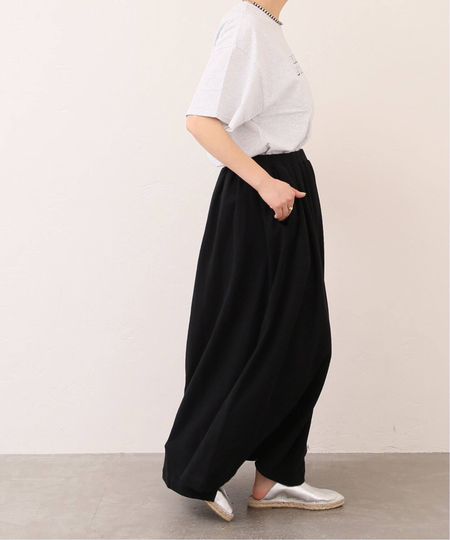 ドライテリースカート（ロング・マキシ丈スカート）｜journal standard  