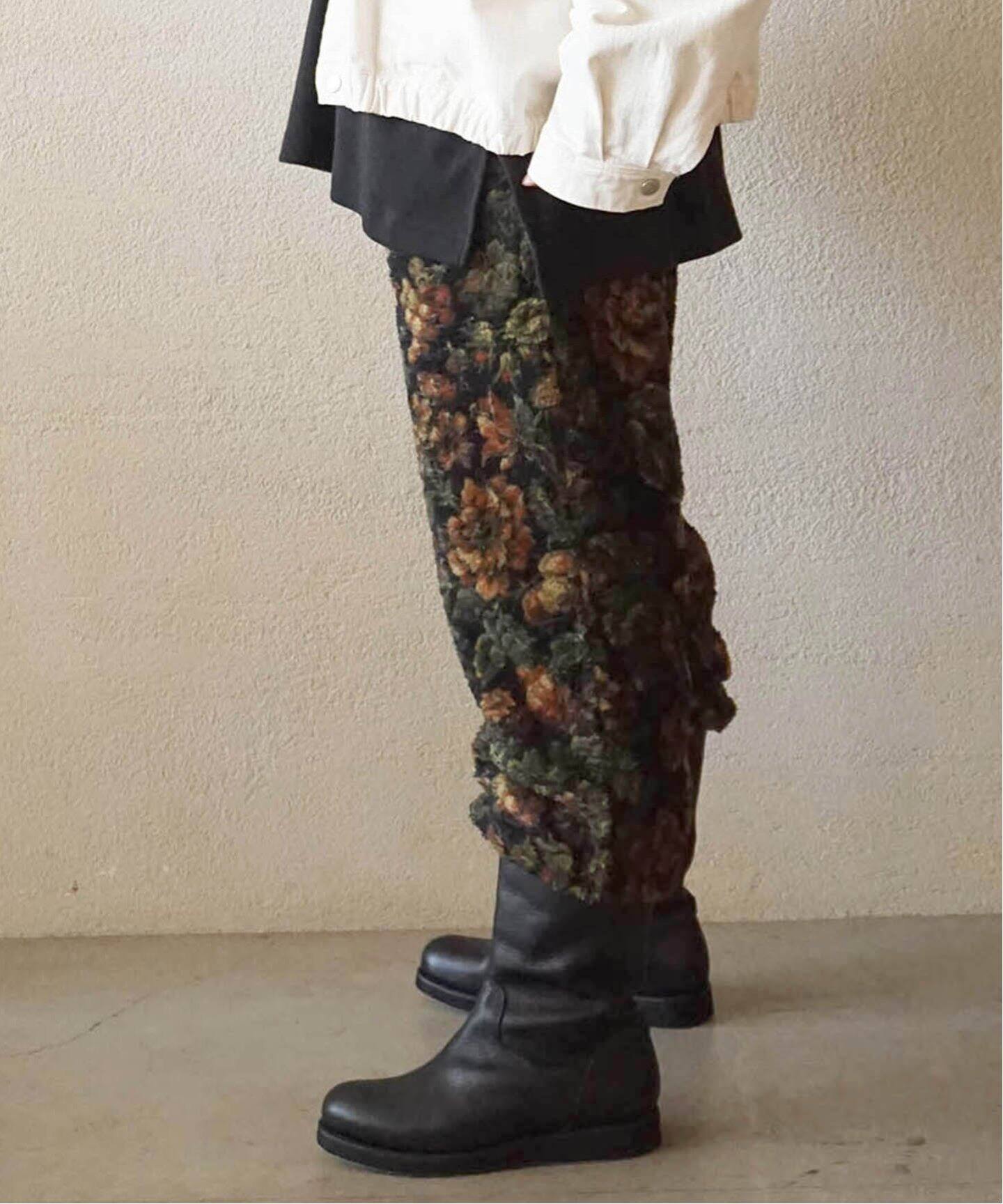 ファーフリースフラワー パンツ（その他パンツ）｜journal standard  