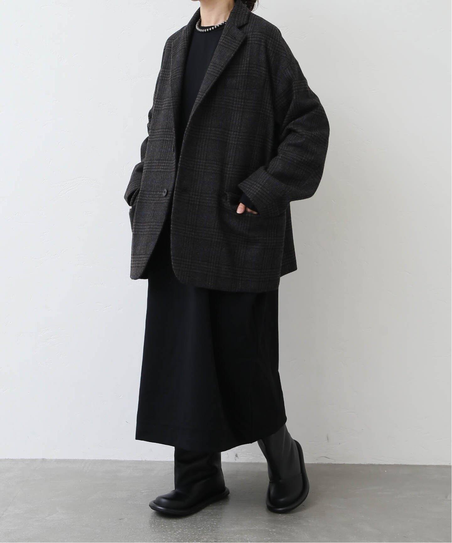 ポンチ クルーネックワンピース（ワンピース）｜journal standard luxe 