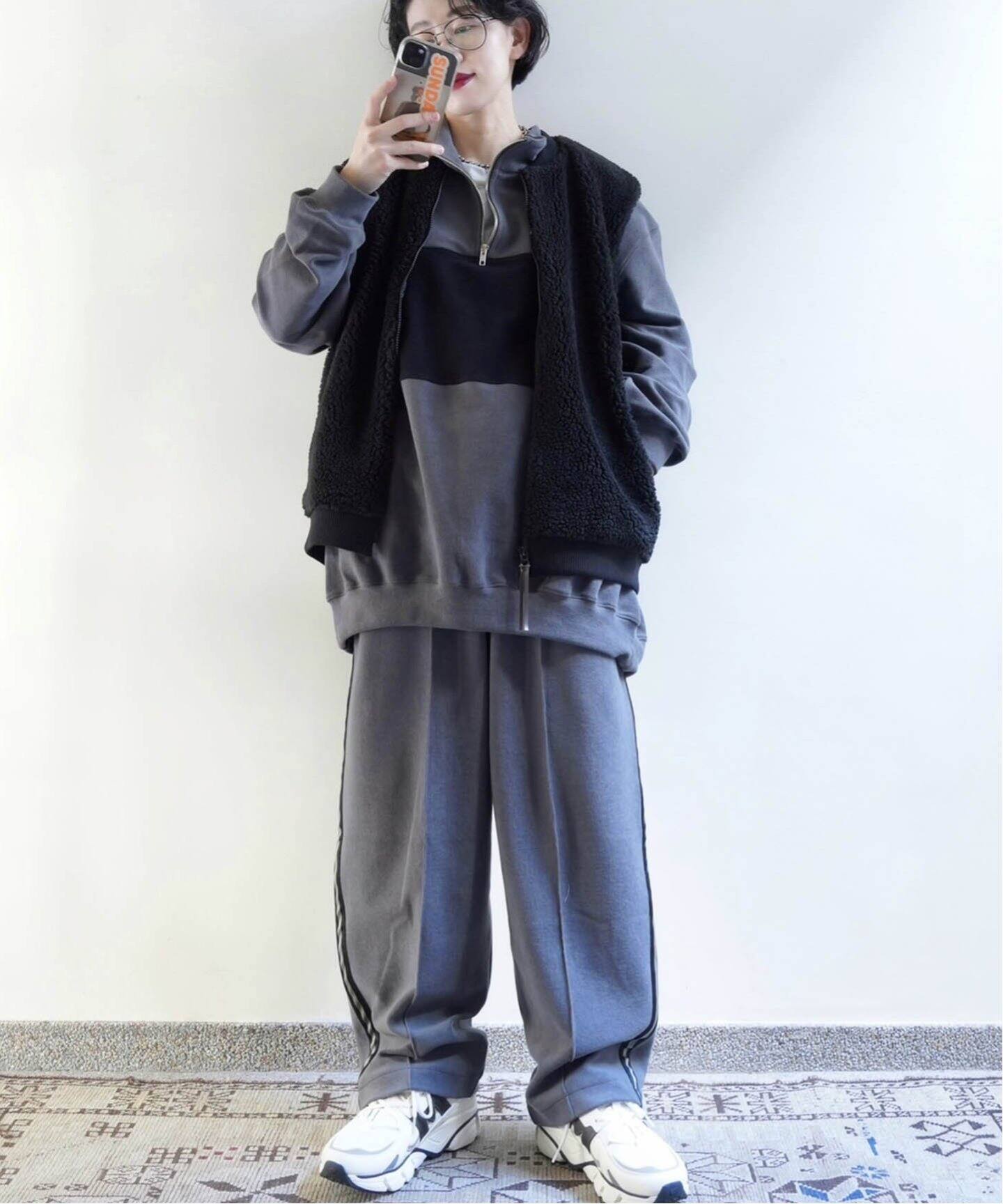 パイル ラインパンツ（ジャージ／トラックパンツ）｜journal  