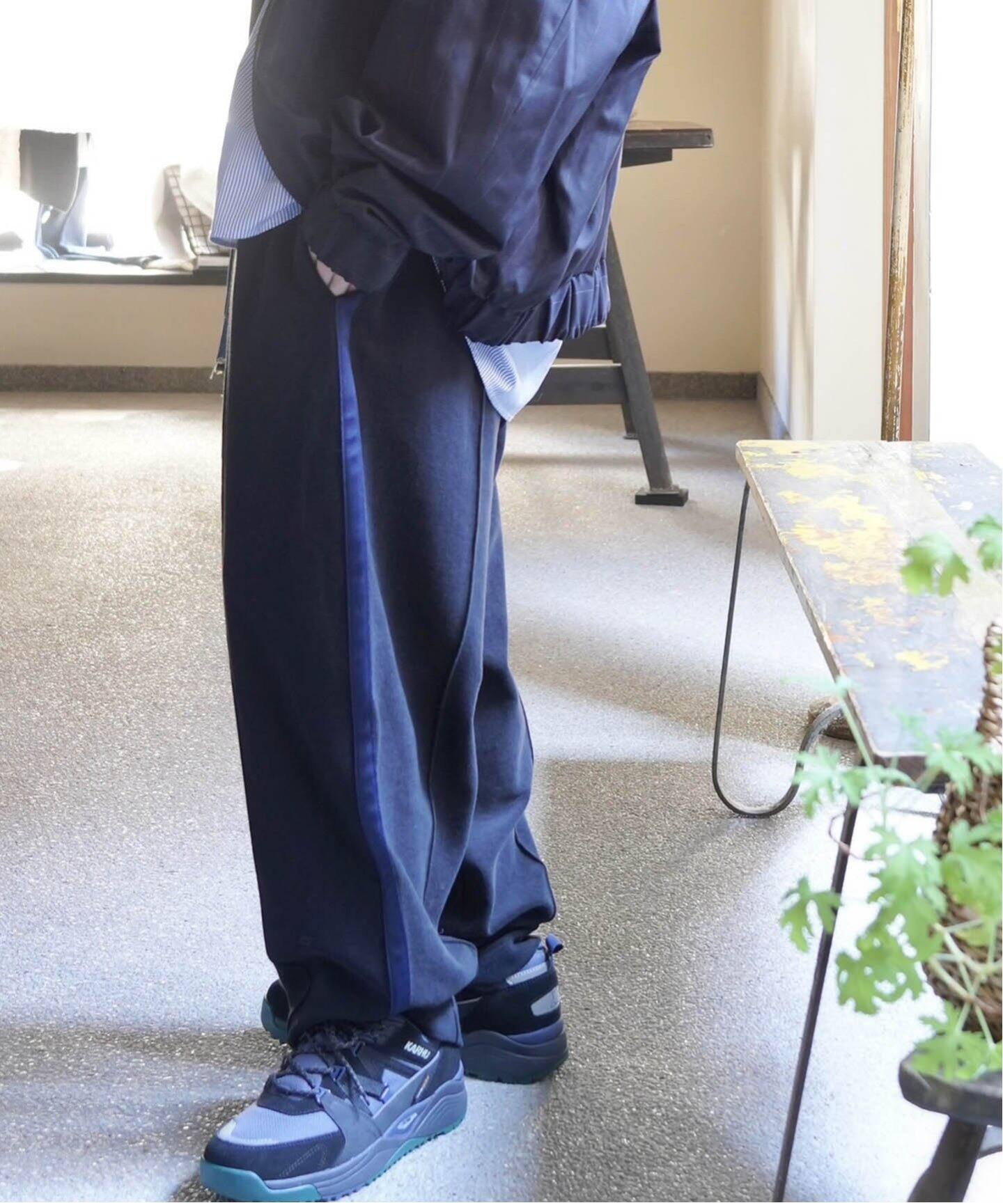 パイル ラインパンツ（ジャージ／トラックパンツ）｜journal  