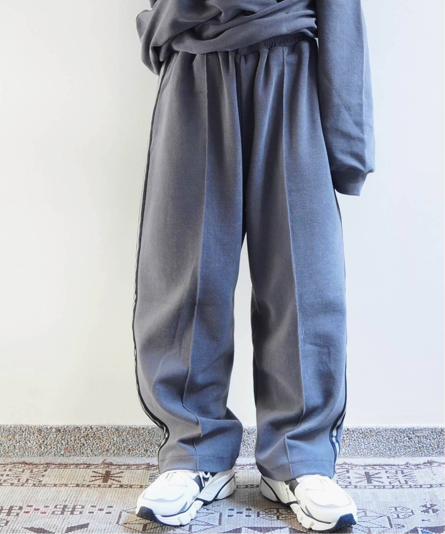 パイル ラインパンツ（ジャージ／トラックパンツ）｜journal  