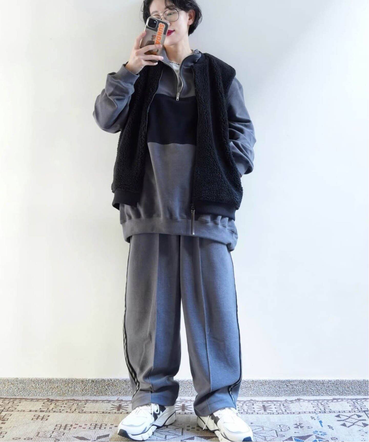 パイル ハーフZipプルオーバー（その他トップス）｜journal standard  