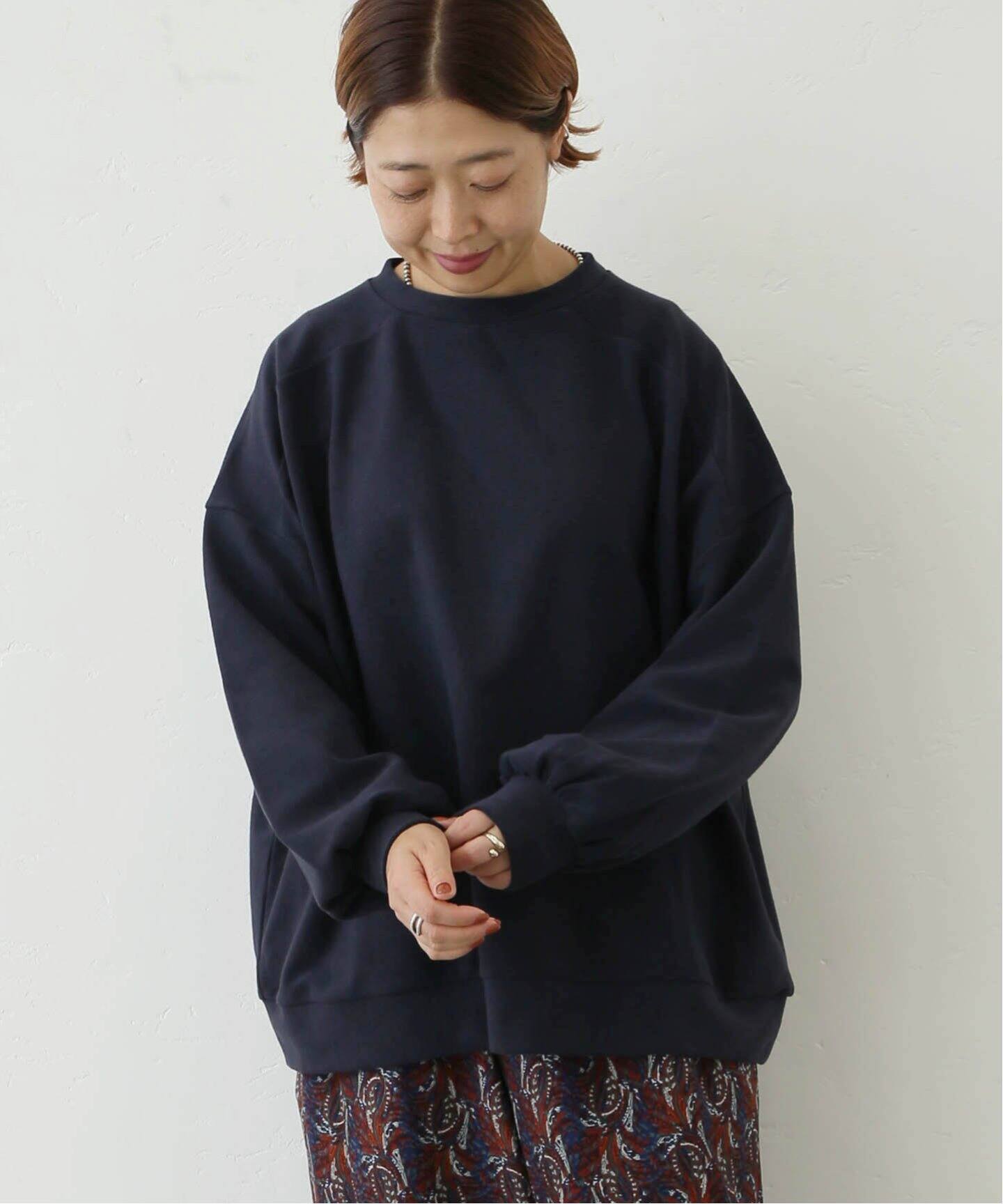 パイル クルーネックプルオーバー（その他トップス）｜journal 