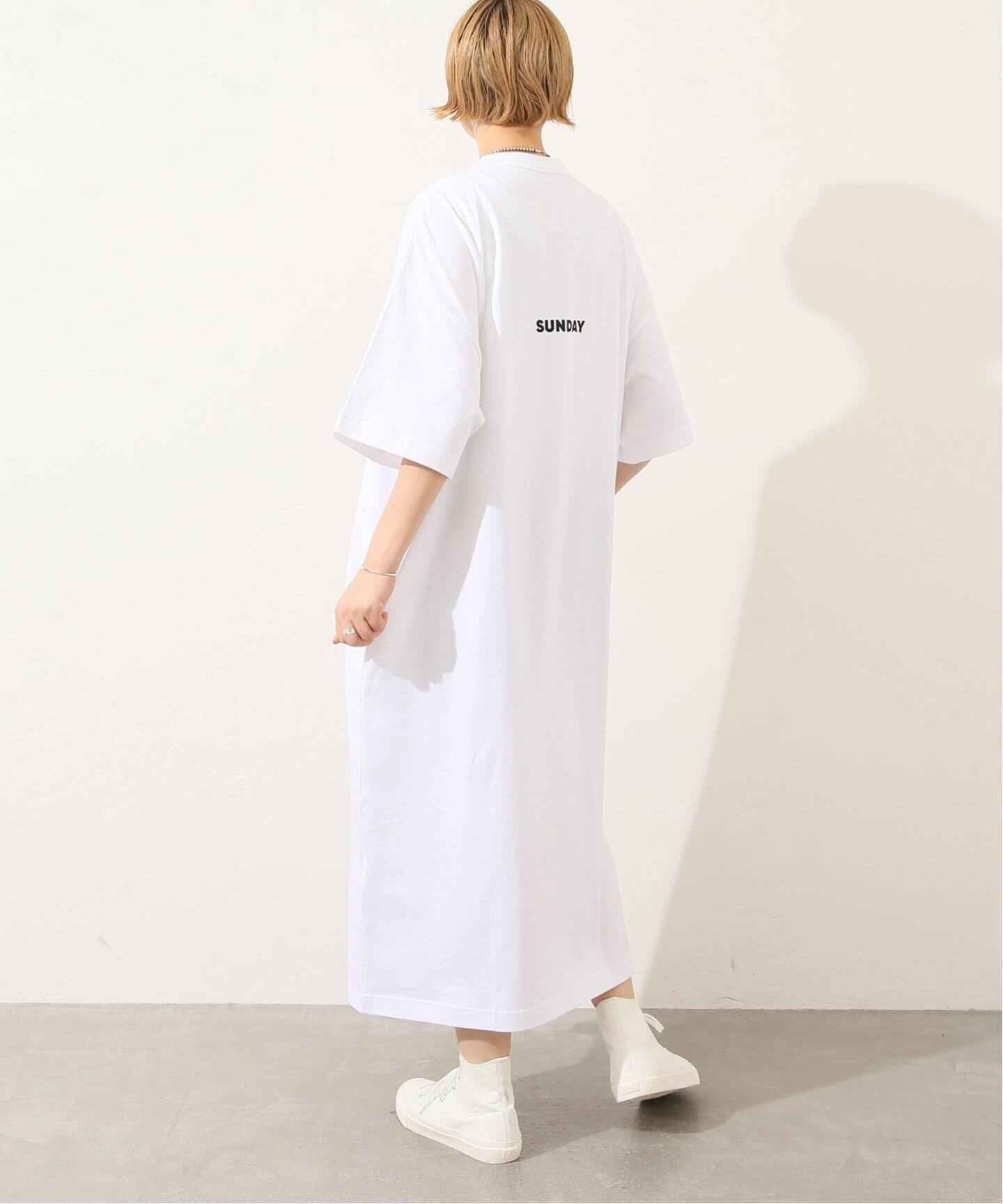SUNDAY プリントT-ワンピース（ワンピース）｜journal standard luxe 