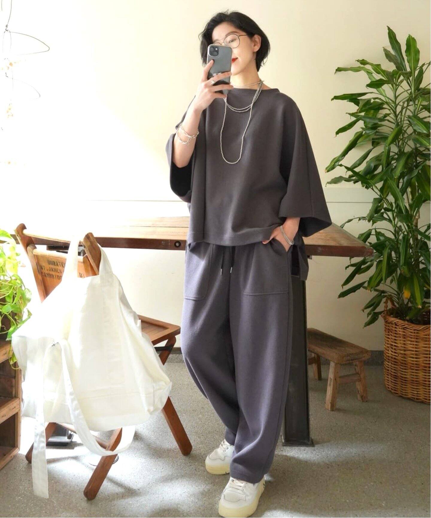 ブークレーダンボール ポンチョT（Tシャツ／カットソー）｜journal 