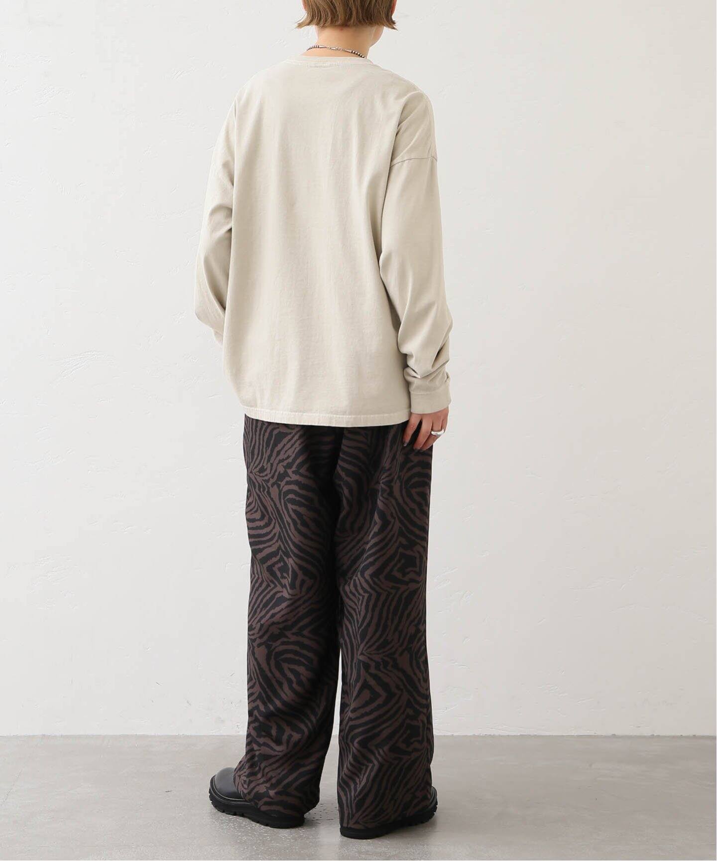 CRACK PRINT ロンT（Tシャツ／カットソー）｜journal standard
