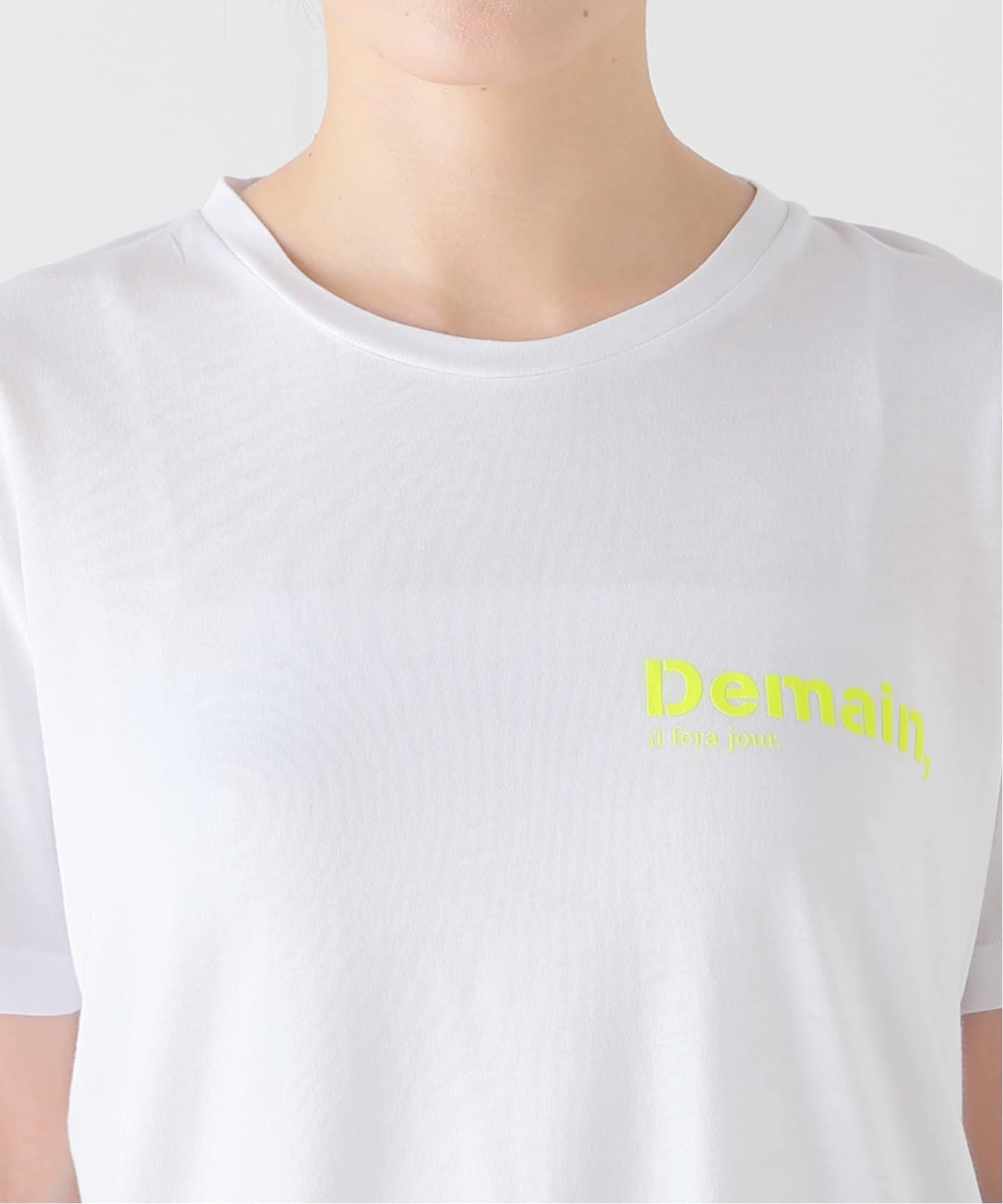 ジャーナルスタンダードラックス | DEMAIN il fera jour DEMAIN il fera jour】T-SHIRT（Tシャツ／カットソー）｜journal