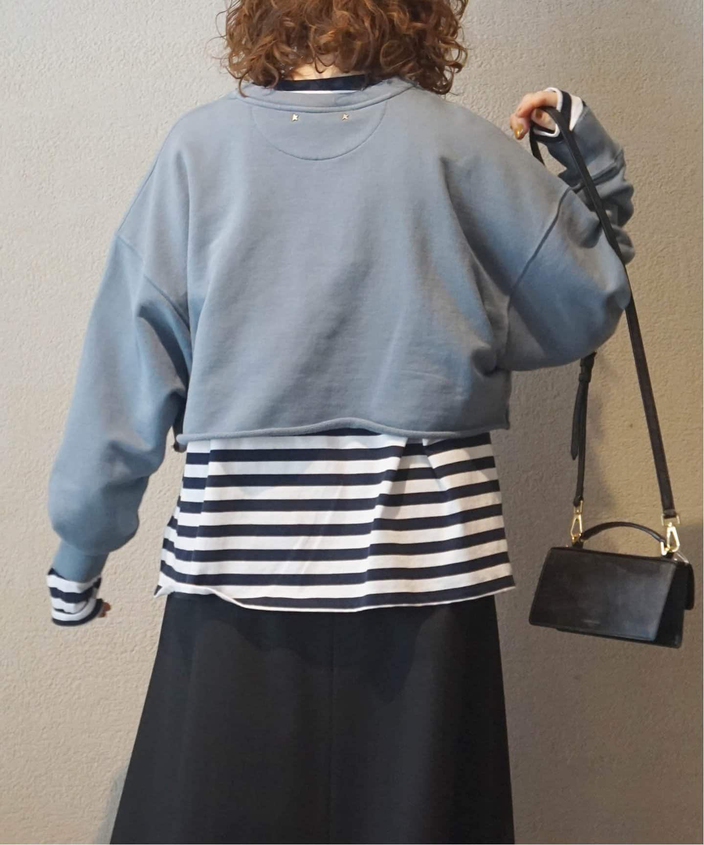 GOLDEN GOOSE/ゴールデングース】JOURNEY WS CROPPED CREW SWE