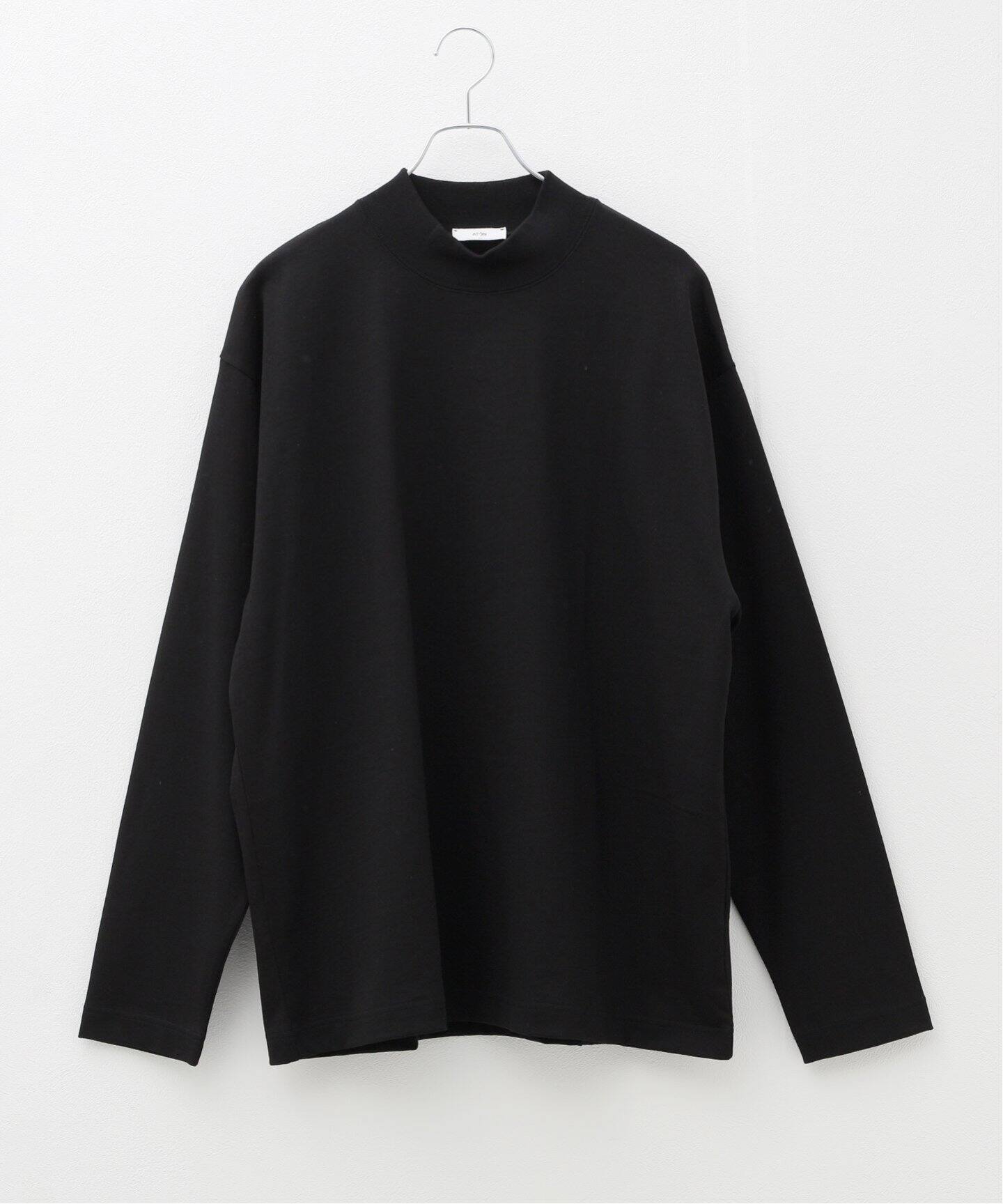ATON/エイトン】12/- AIR SPINNING MOCKNECK PULL（Tシャツ 