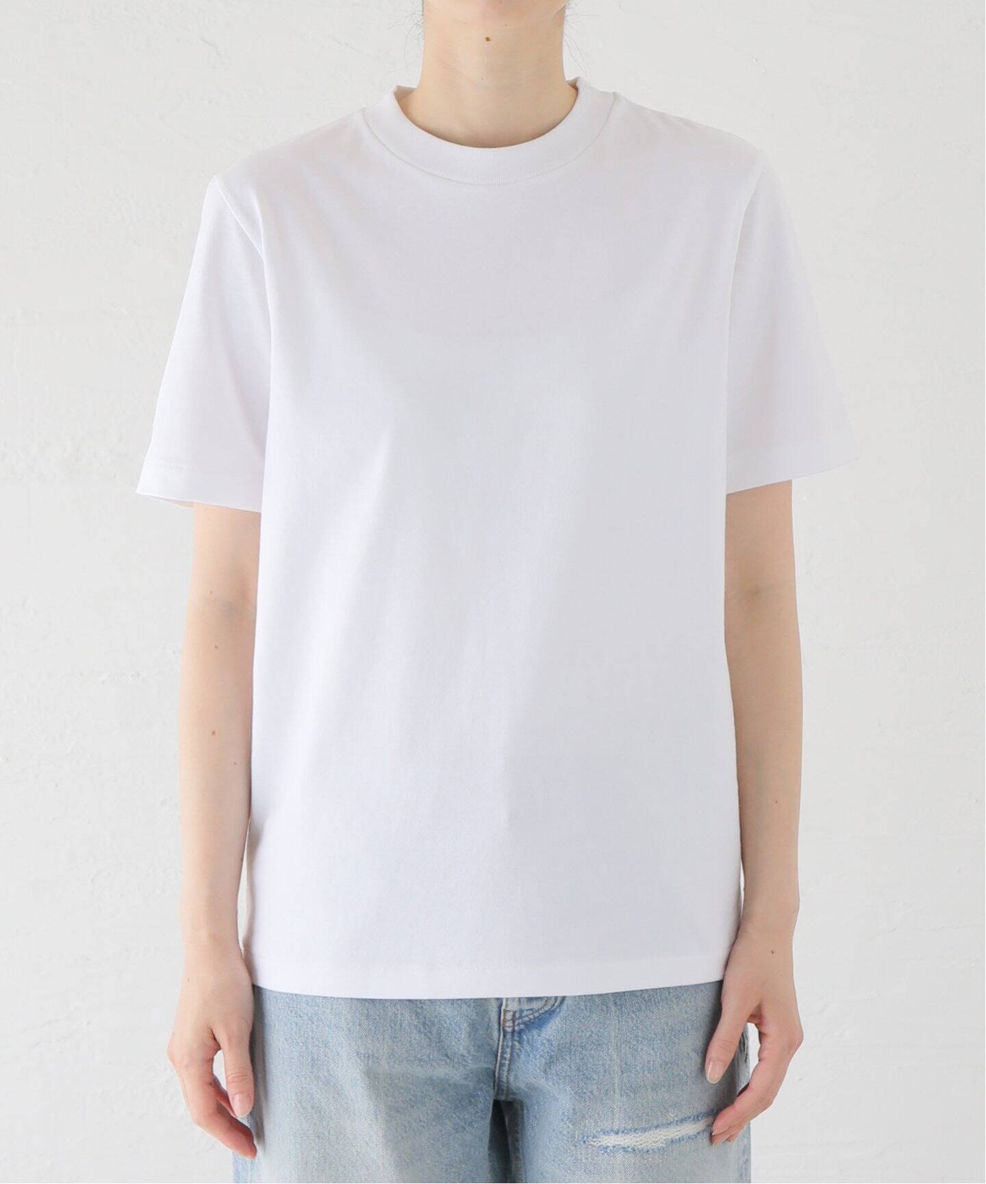 ATON/エイトン】SUPIMA AIR 12/-COTTON STANDARD T-SH（Tシャツ 