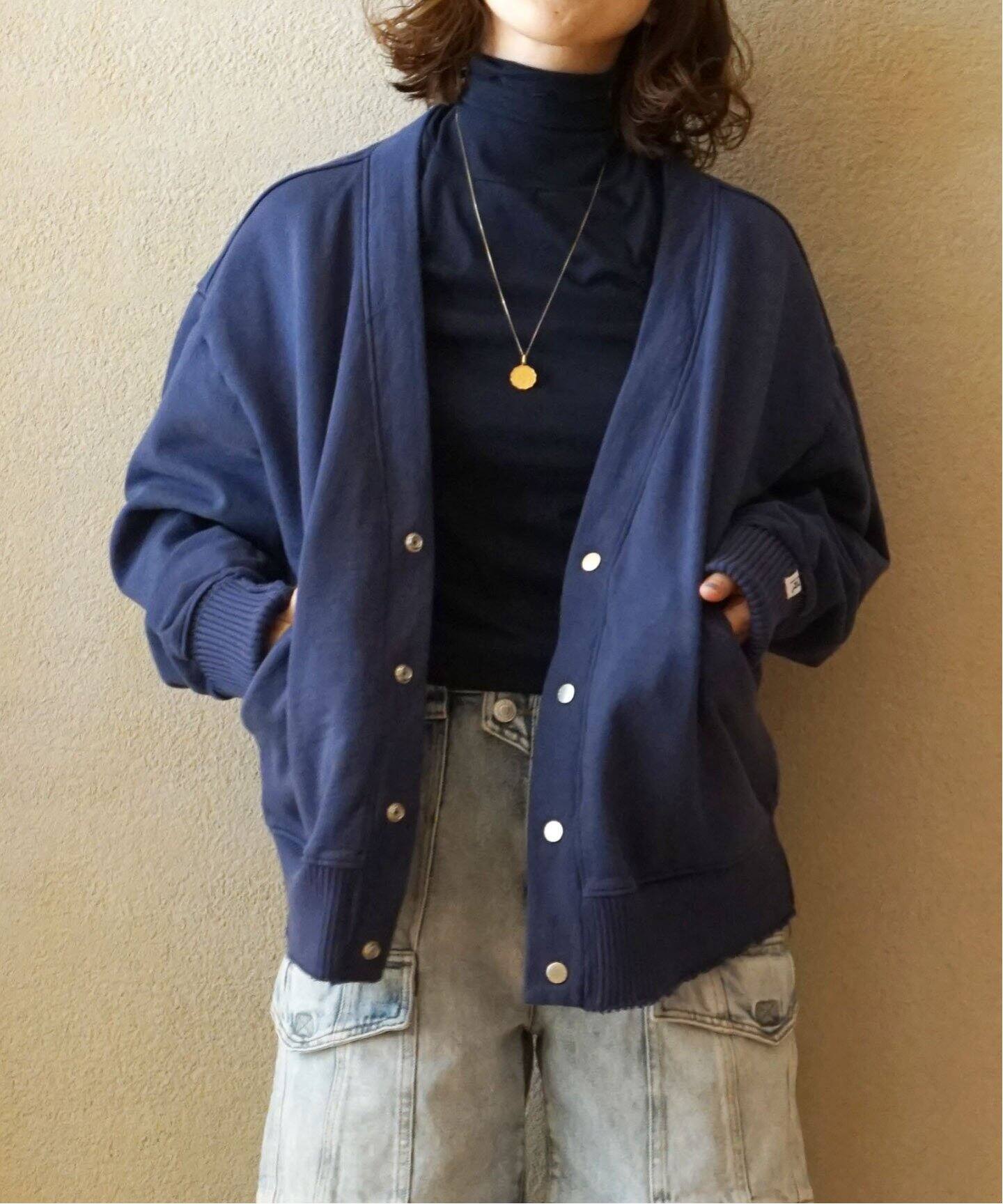 BLACK BY MOUSSY | washable rib cardigan (ニット ) |SHEL'TTER