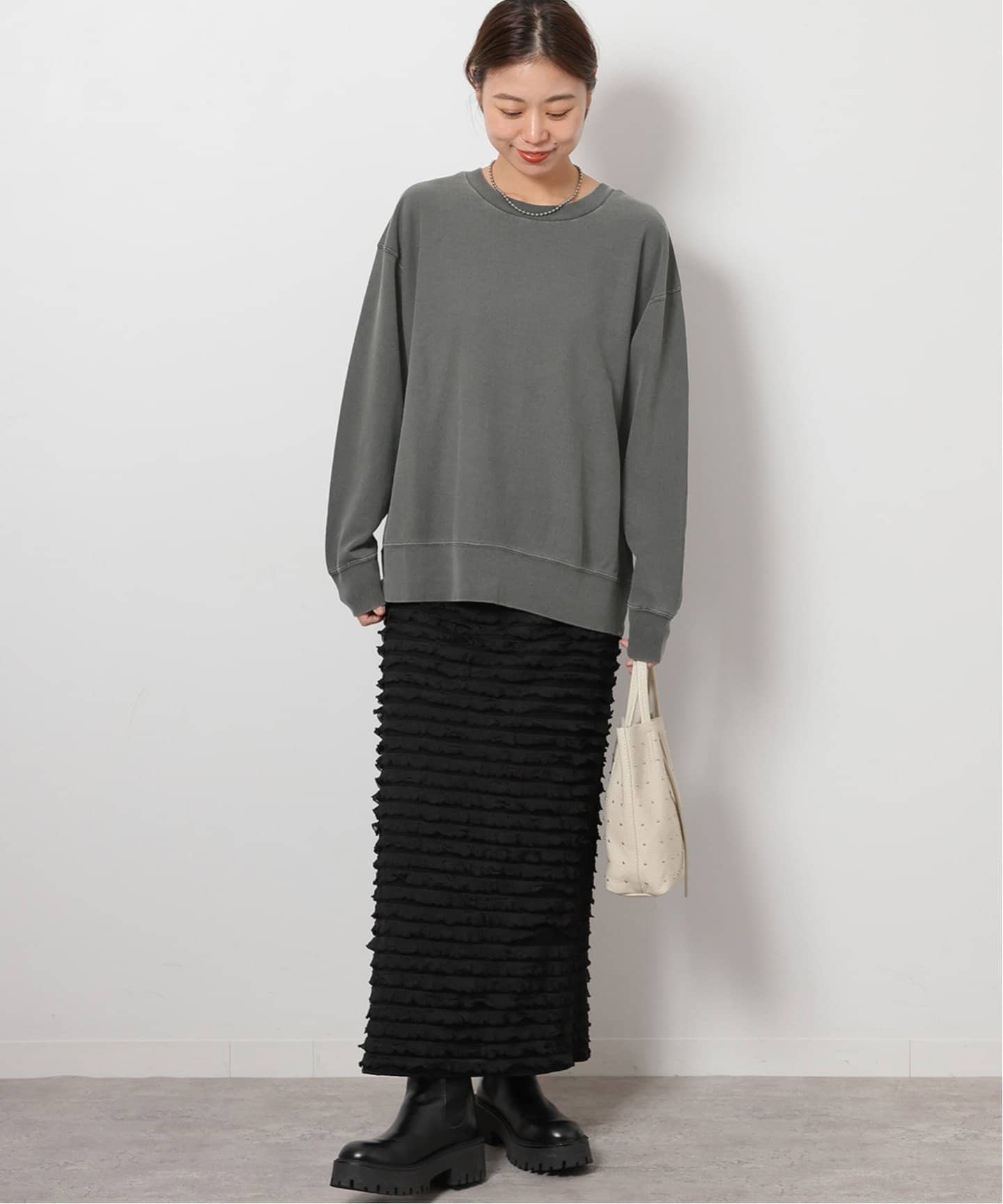 追加》ピグメントダイビッグスウェット（スウェット）｜JOURNAL