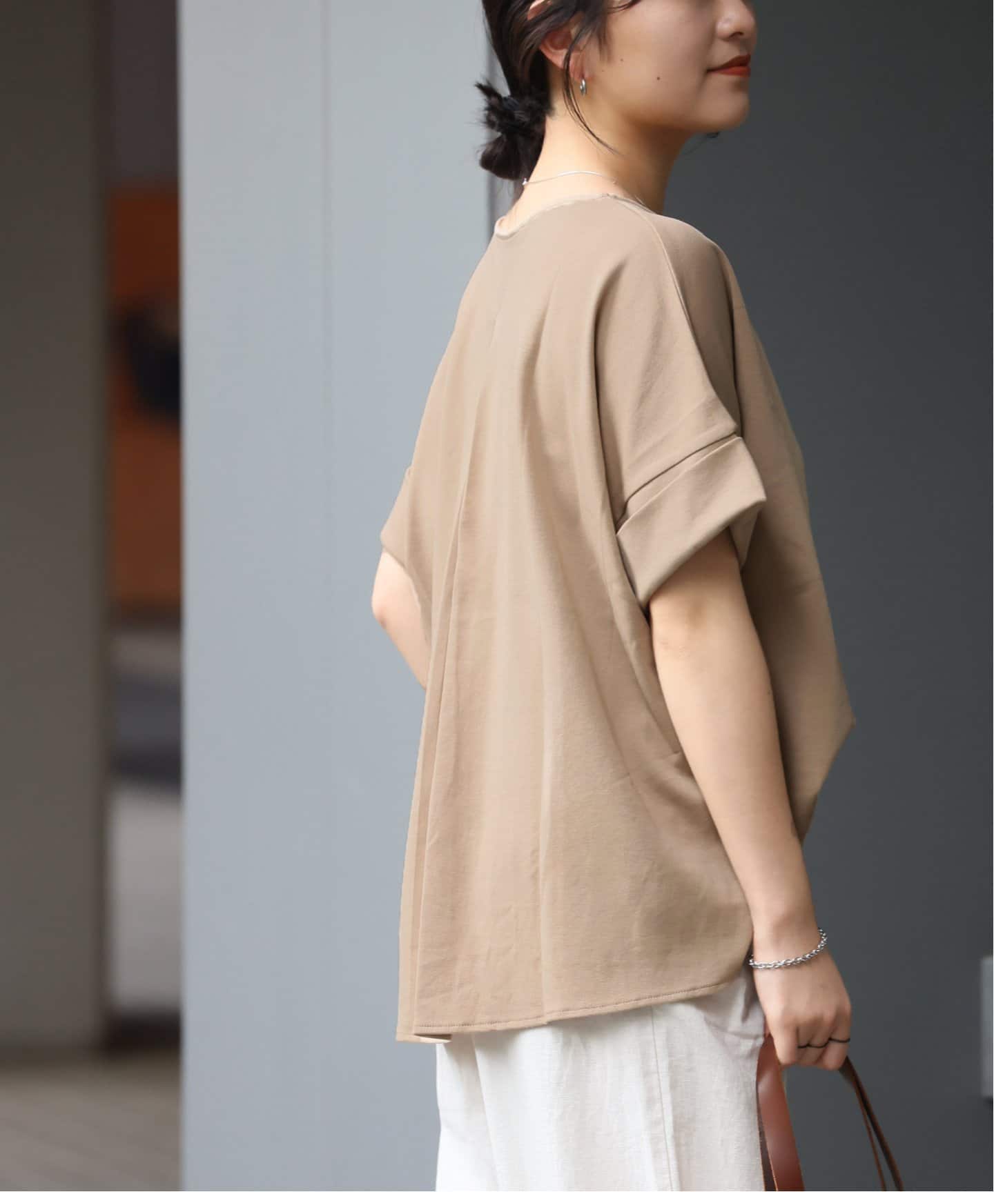 追加3》ADDICTポンチクルーネックタックプルオーバー（Tシャツ