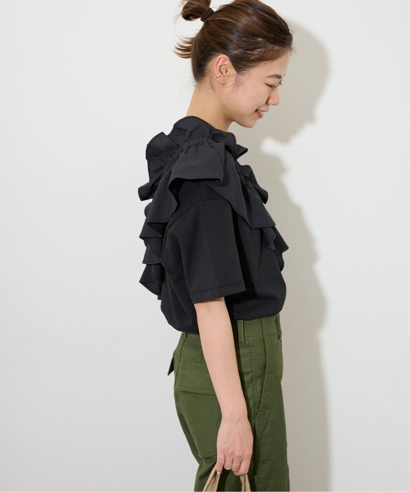 フリルパーツセットTシャツ（Tシャツ／カットソー）｜JOURNAL STANDARD  