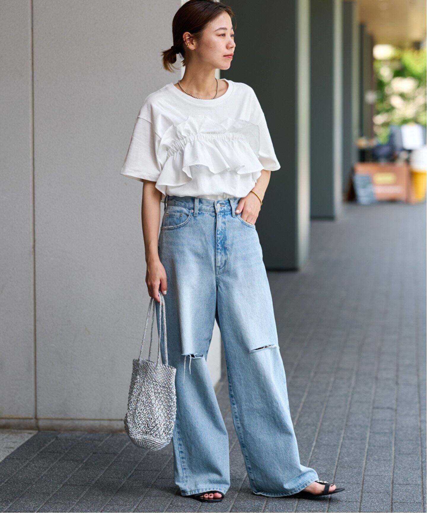 フリルパーツセットTシャツ（Tシャツ／カットソー）｜JOURNAL STANDARD  